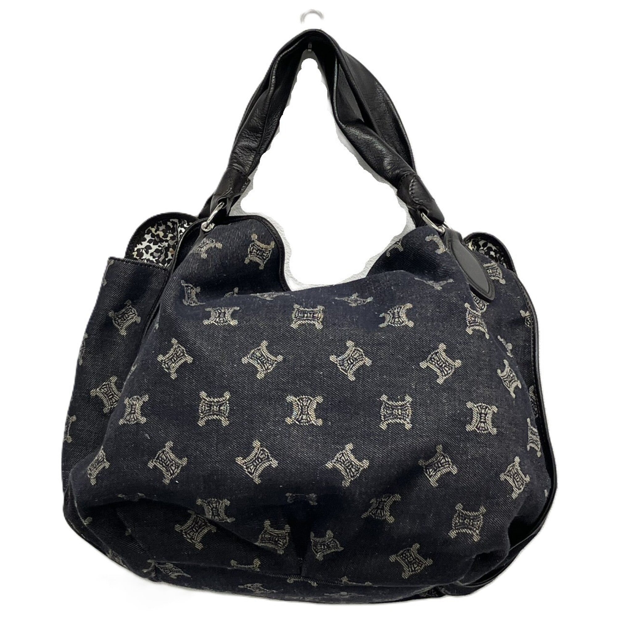 Celine Bittersweet Navy Denim Shoulder Bag (Pre-Owned)