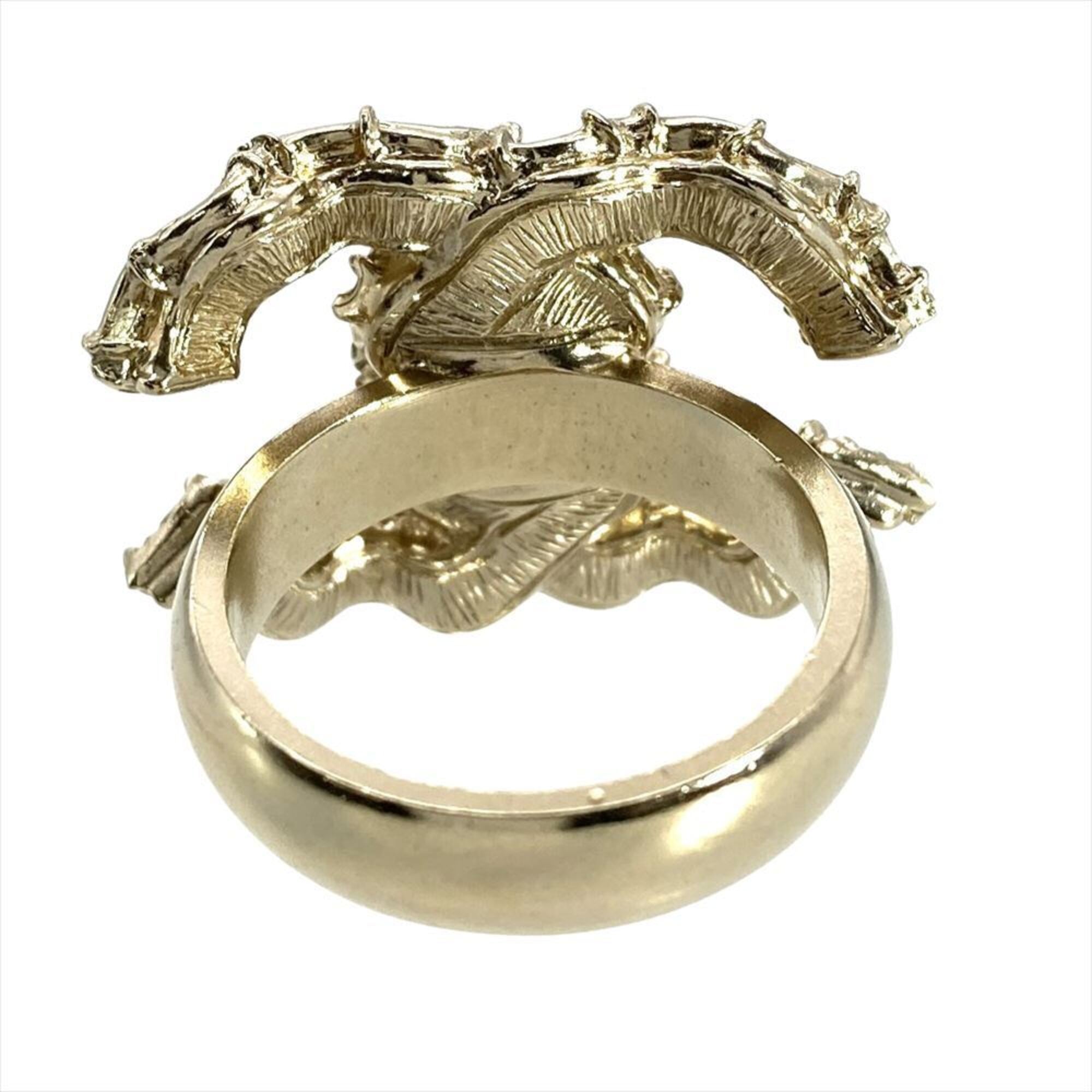 Chanel Metal Band Ring (Pre-Owned)