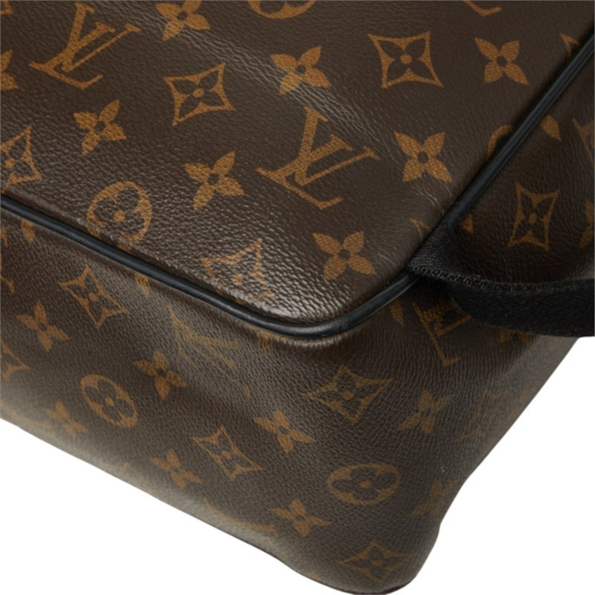 Louis Vuitton Brown Monogram Macassar Pvc Leather (Pre-Owned)