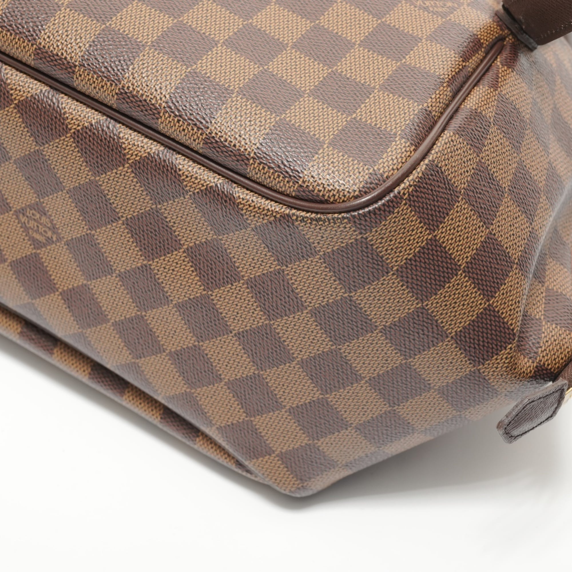Louis Vuitton Brown Damier Canvas Handbag (Pre-Owned)