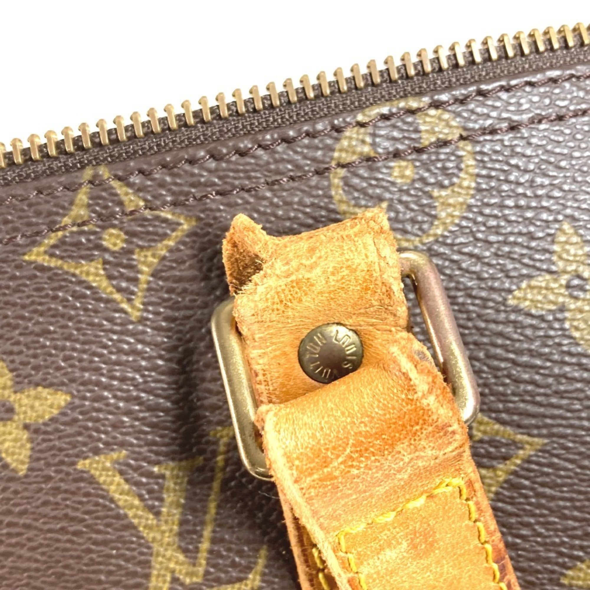 Louis Vuitton Brown Monogram Shoulder Bag Tote Bag (Pre-Owned)