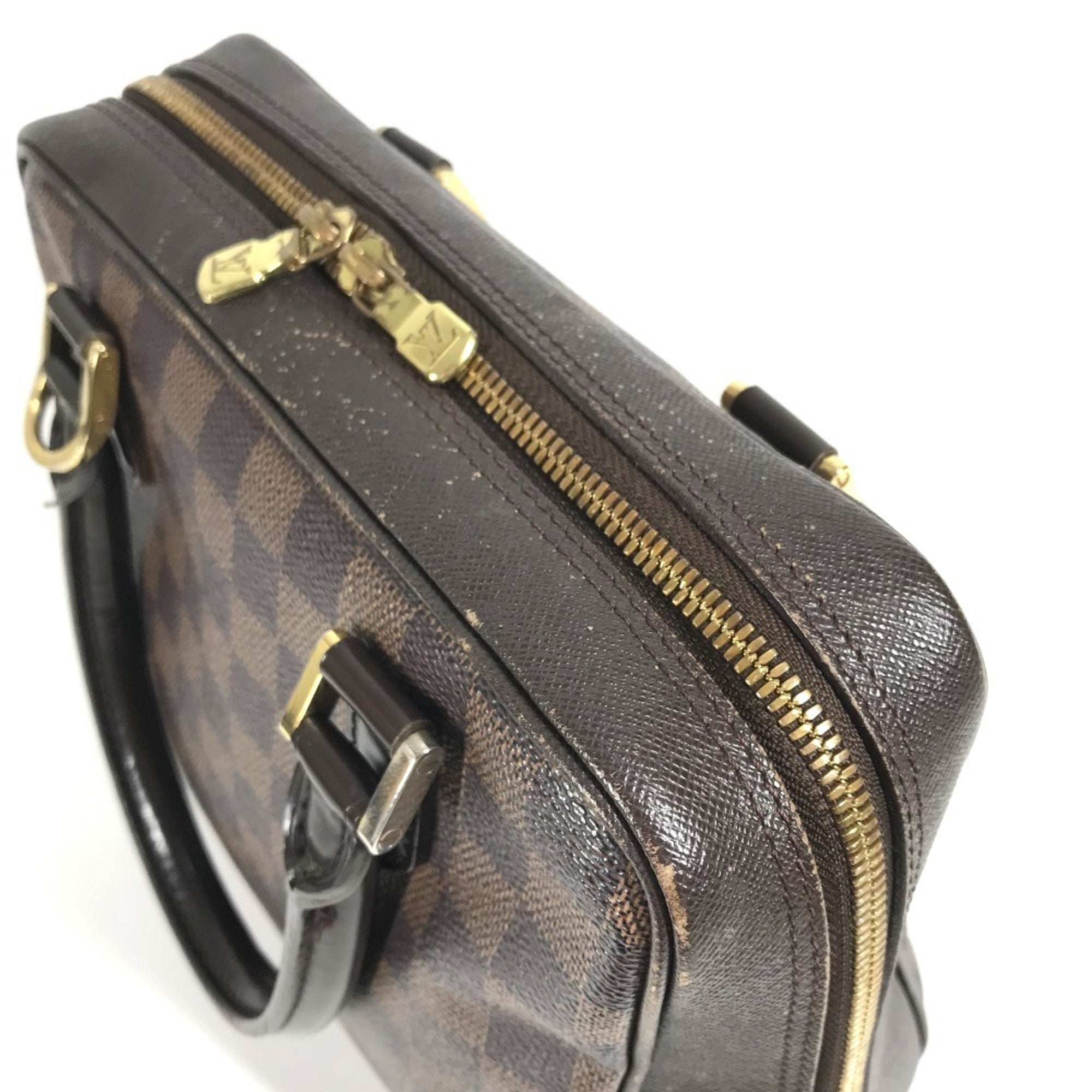 Louis Vuitton Brown Damier Canvas Ebene Damier Canvas Handbag (Pre-Owned)