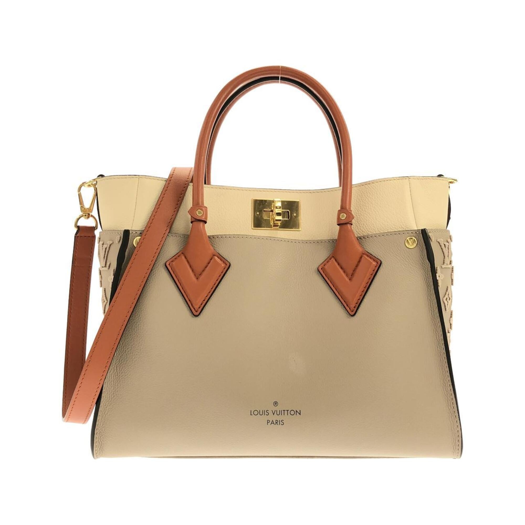 Louis Vuitton Galle Leather Handbag (Pre-Owned)