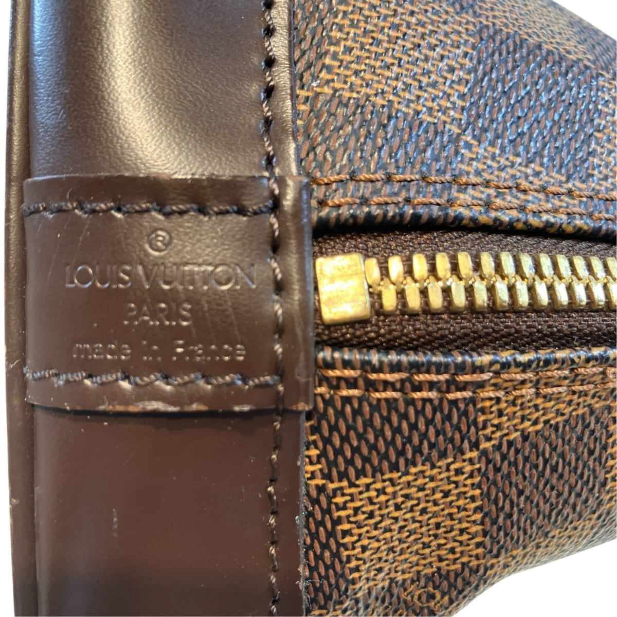 Louis Vuitton Brown Damier Canvas Damier Canvas Handbag (Pre-Owned)