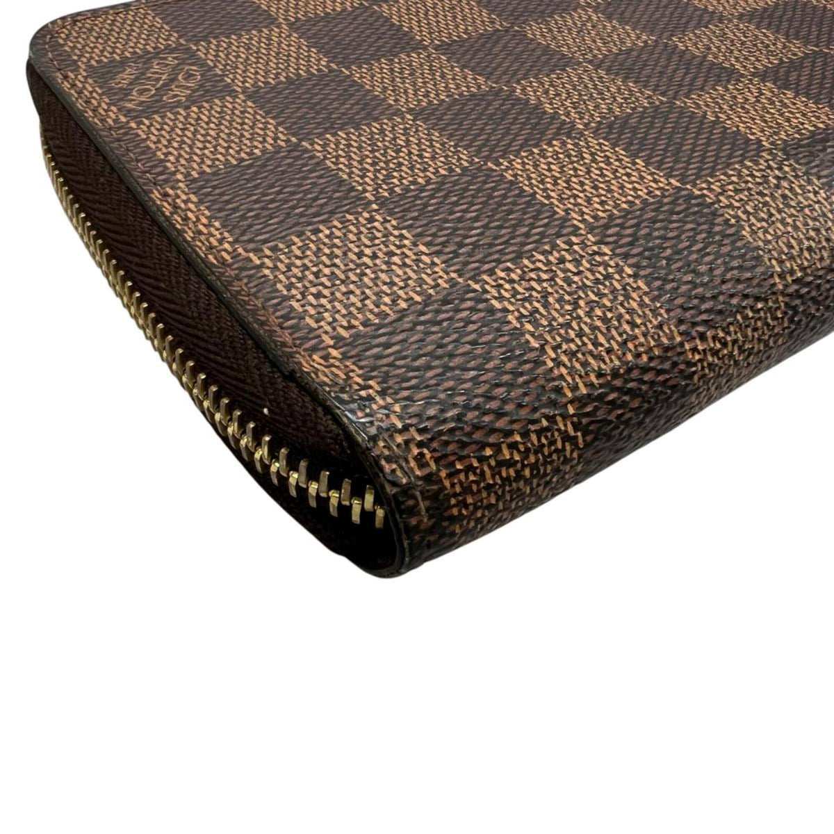 Louis Vuitton Brown Damier Canvas Long Wallet (Bi-Fold) (Pre-Owned)