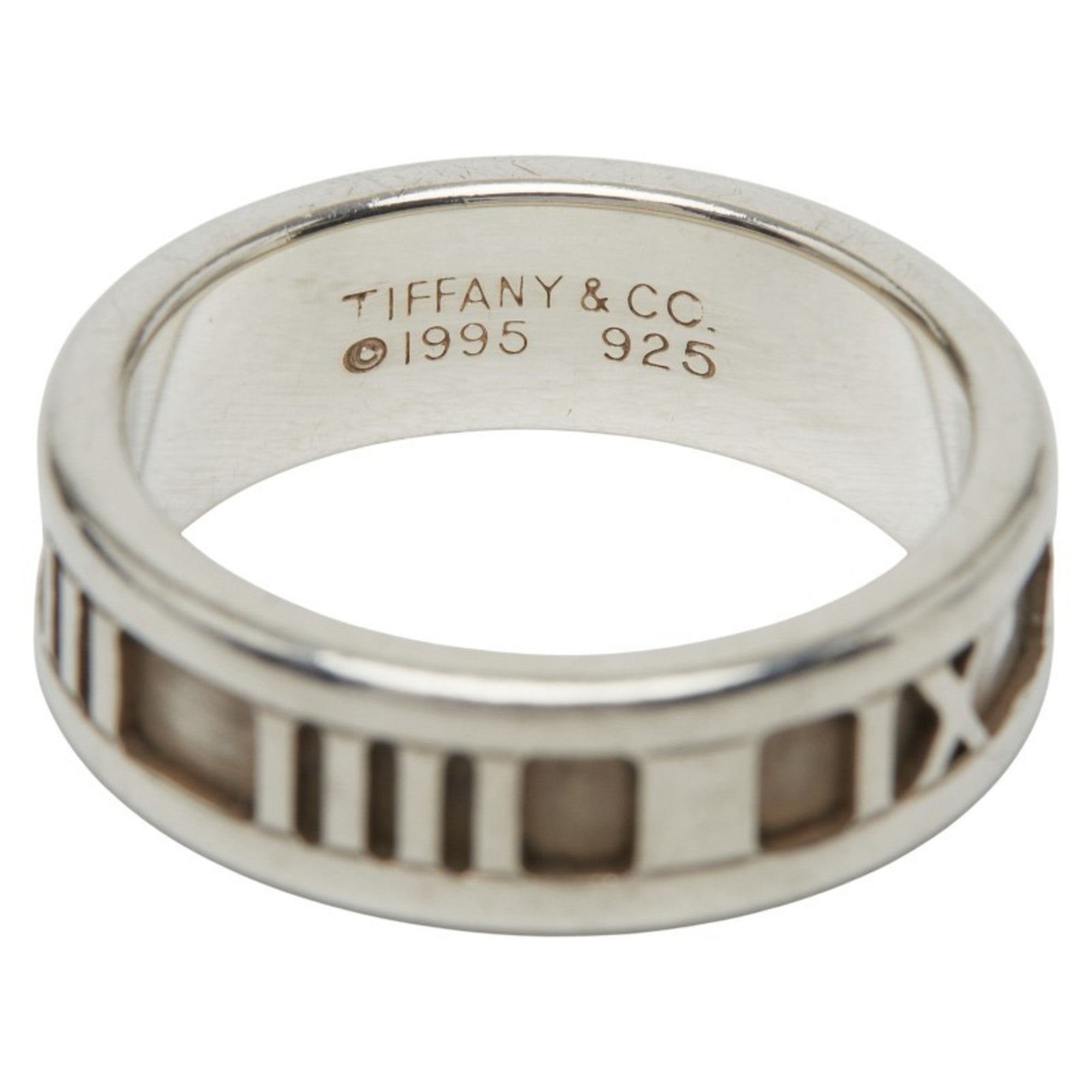 Tiffany Silver 925 Band Ring (Pre-Owned)