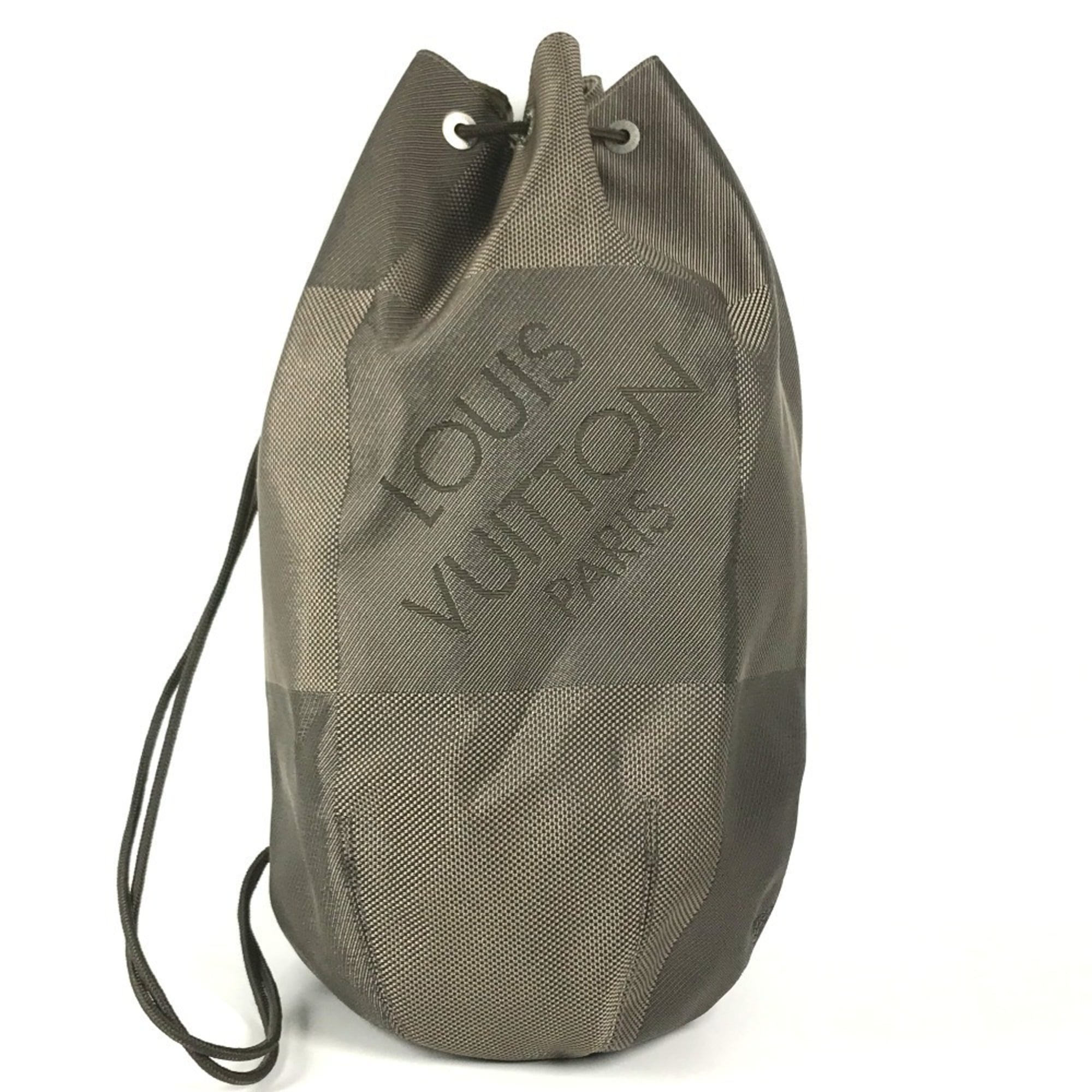 Louis Vuitton Earth Khaki Damier Geant Canvas Shoulder Bag (Pre-Owned)