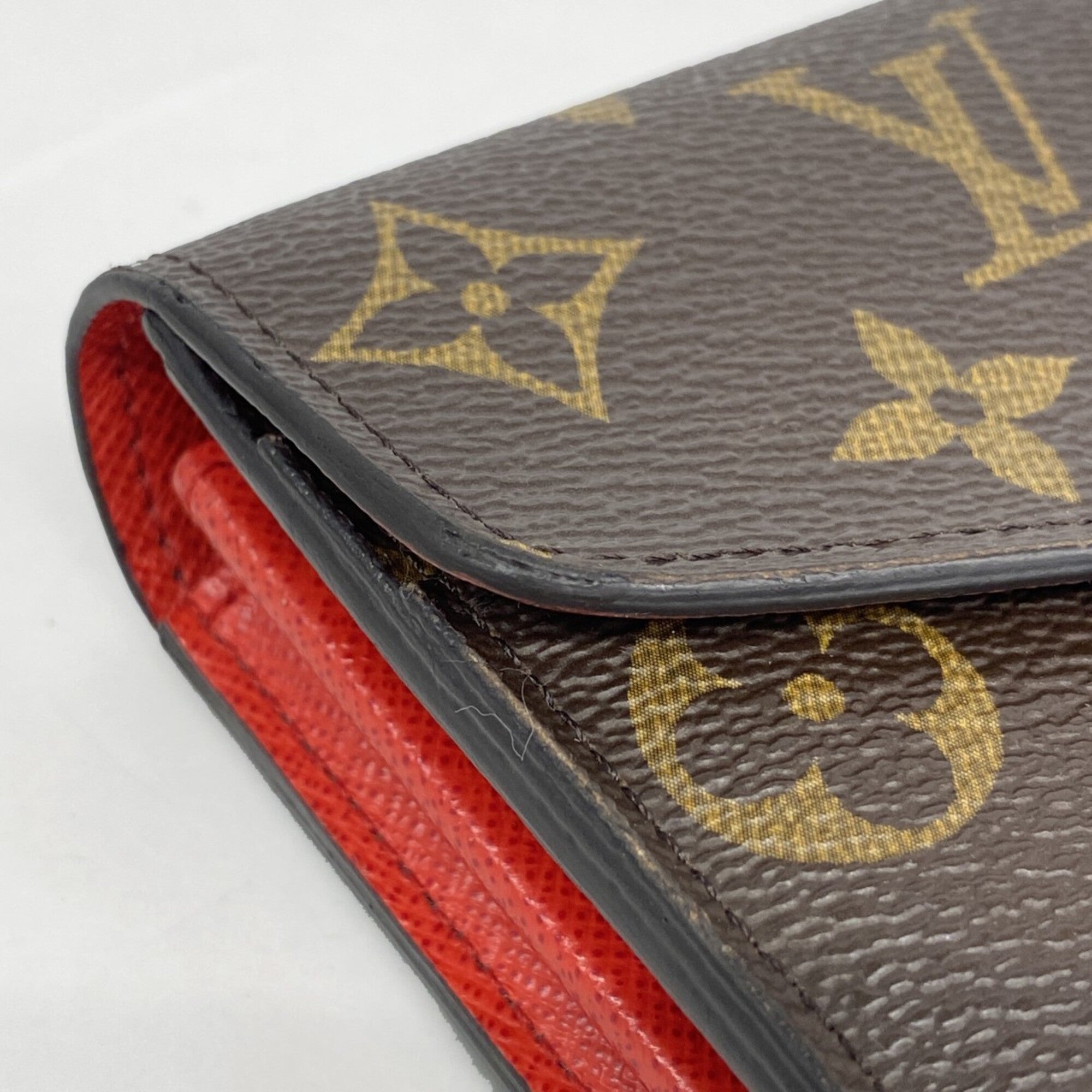 Louis Vuitton Brown Coquelicots Long Wallet (Bi-Fold) (Pre-Owned)
