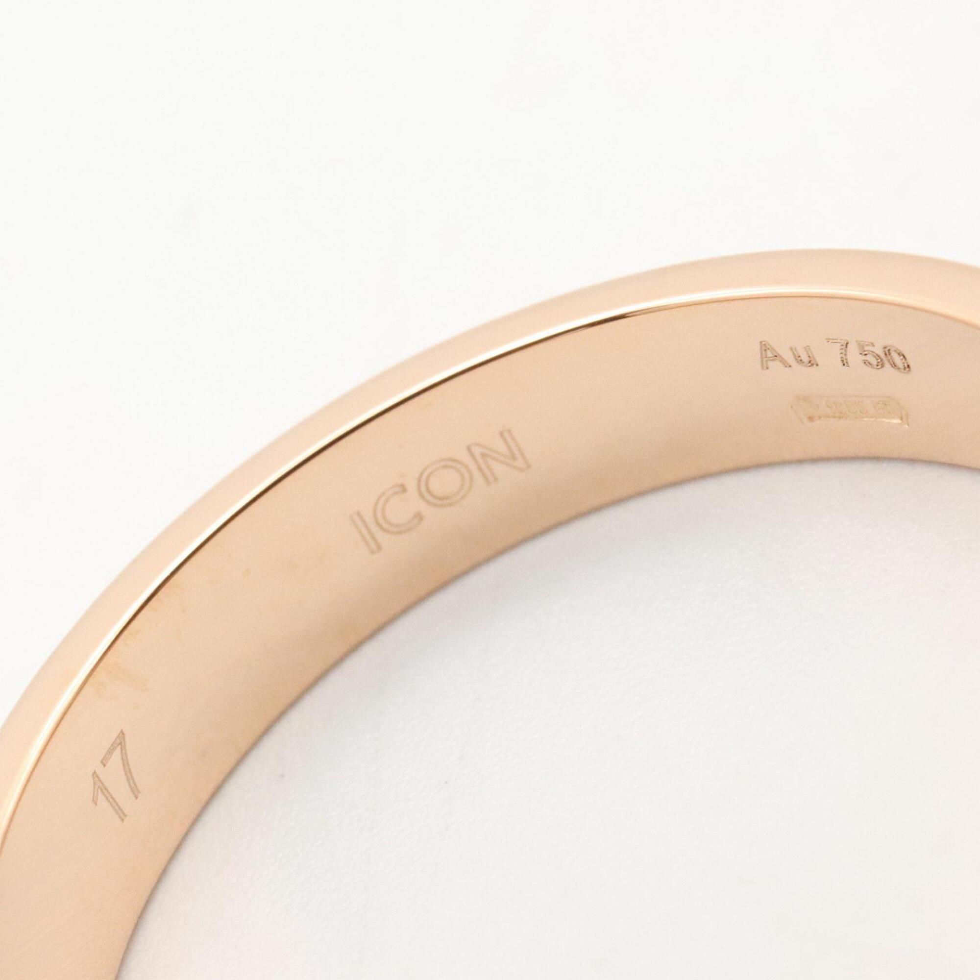 Gucci Gold Pink Gold (18K) Band Ring (Pre-Owned)