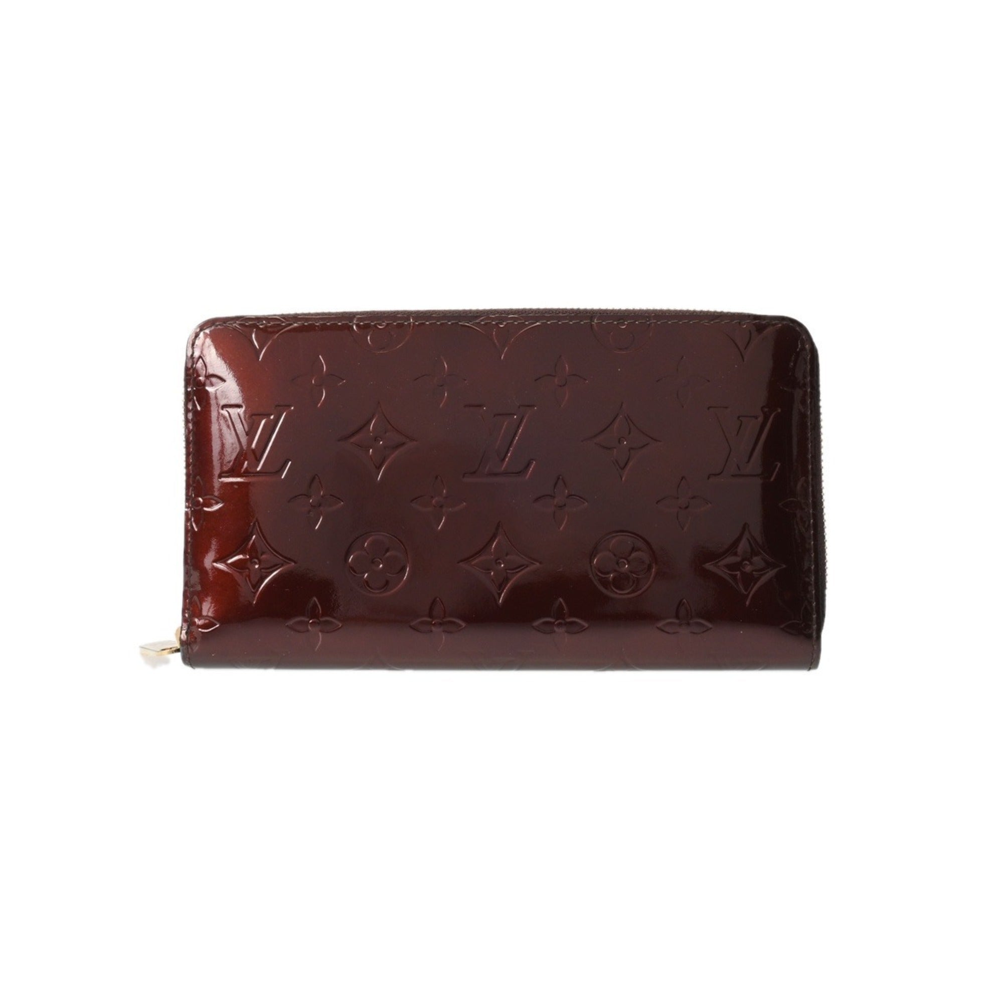 Louis Vuitton Monogram Vernis Amarante Monogram Vernis Long Wallet (Bi-Fold) (Pre-Owned)