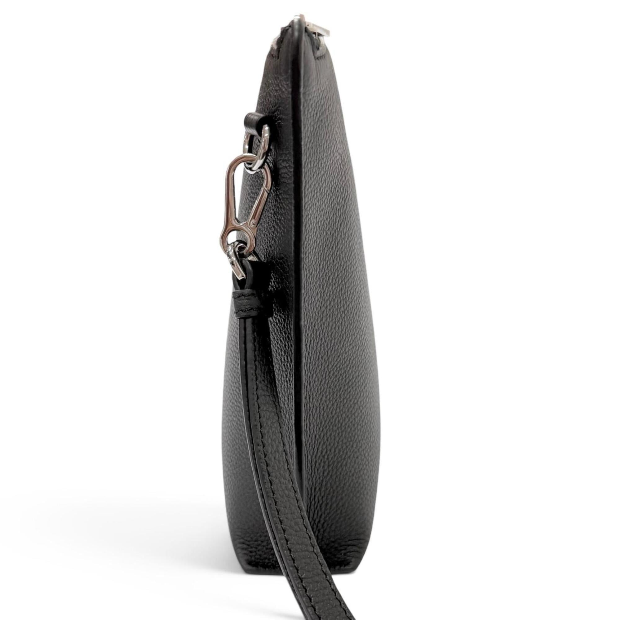 Loewe Black Leather Clutch Bag (Pre-Owned)