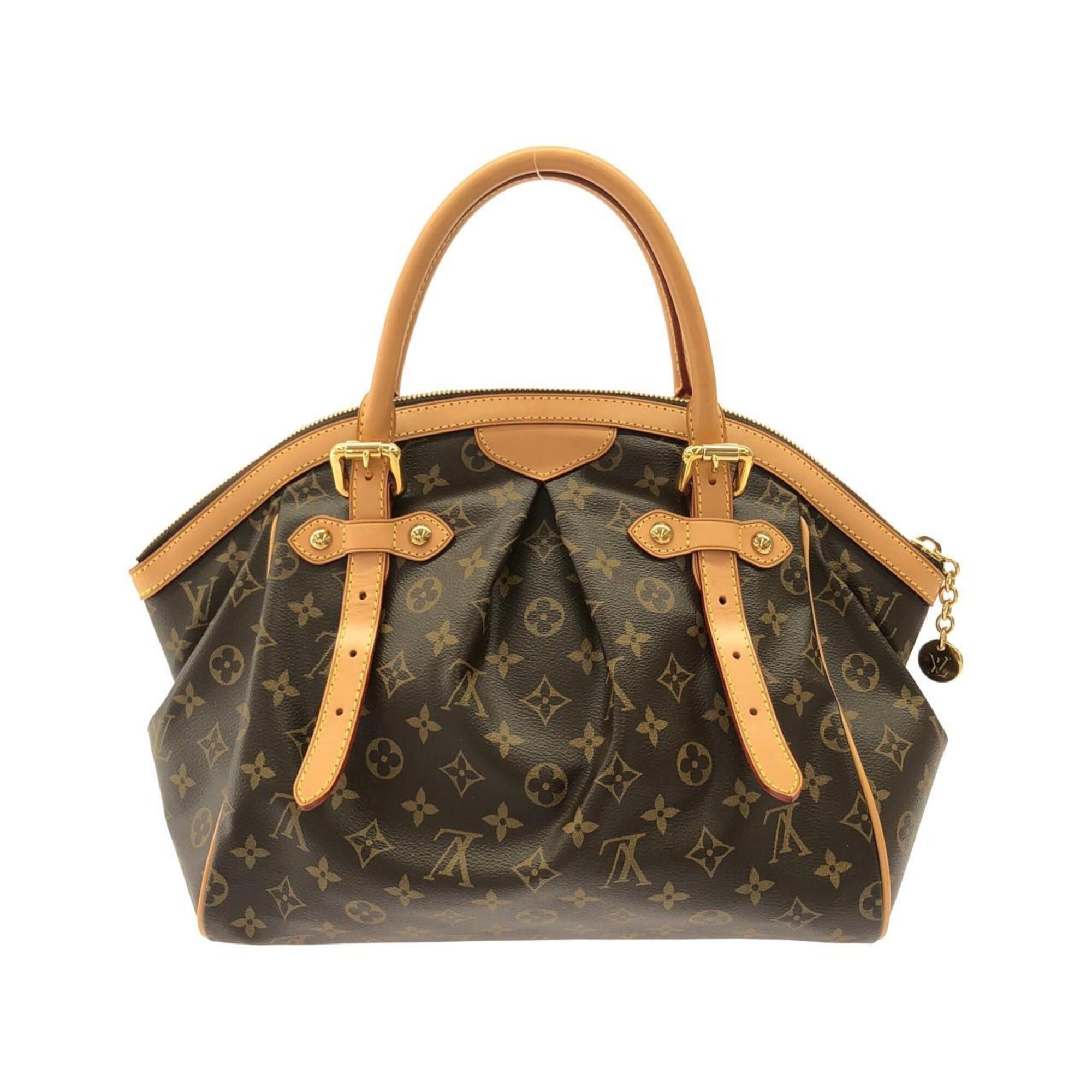 Louis Vuitton Marron Coated Canvas Shoulder Bag (Pre-Owned)