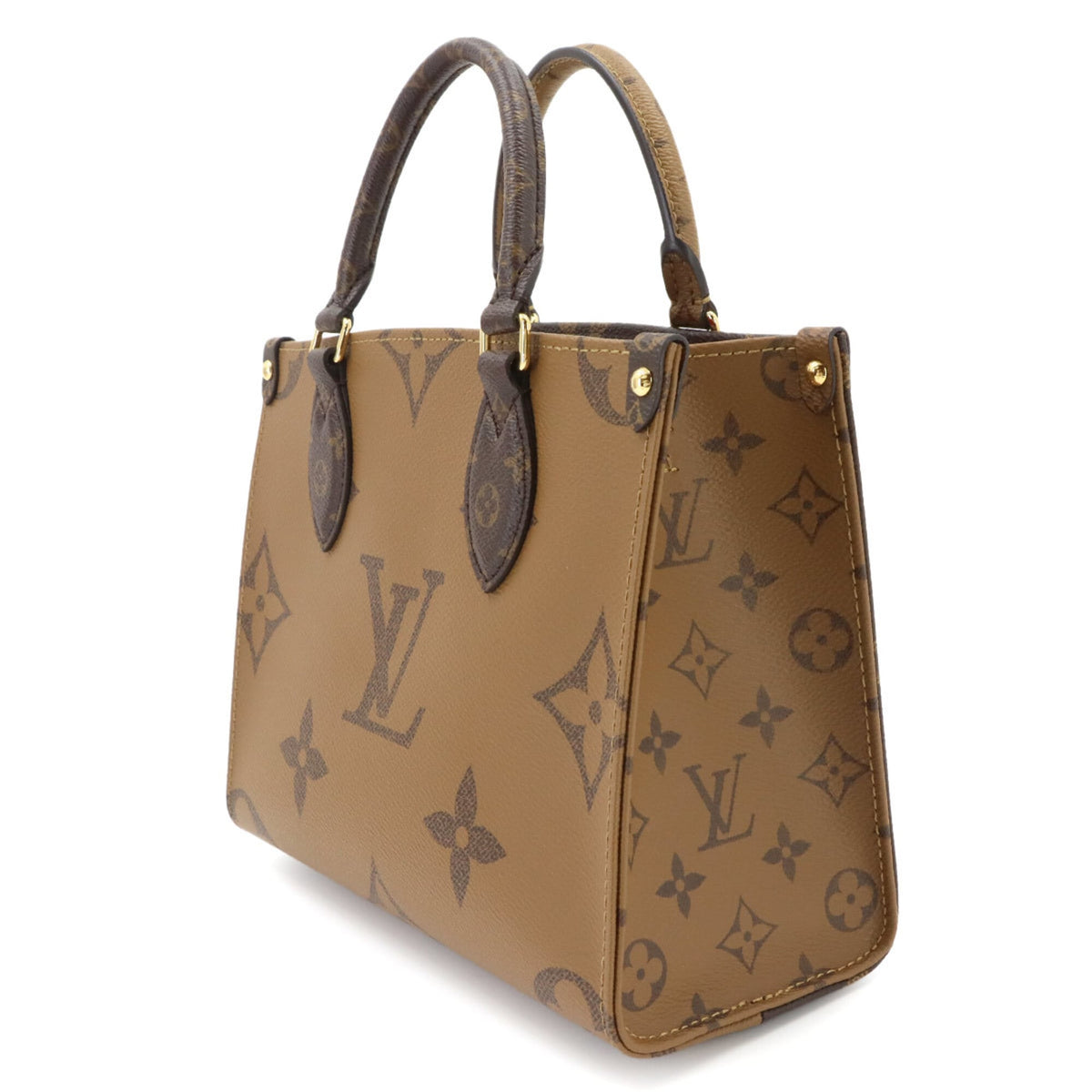 Louis Vuitton Monogram Monogram Reverse Monogram Canvas Monogram Reverse Handbag (Pre-Owned)
