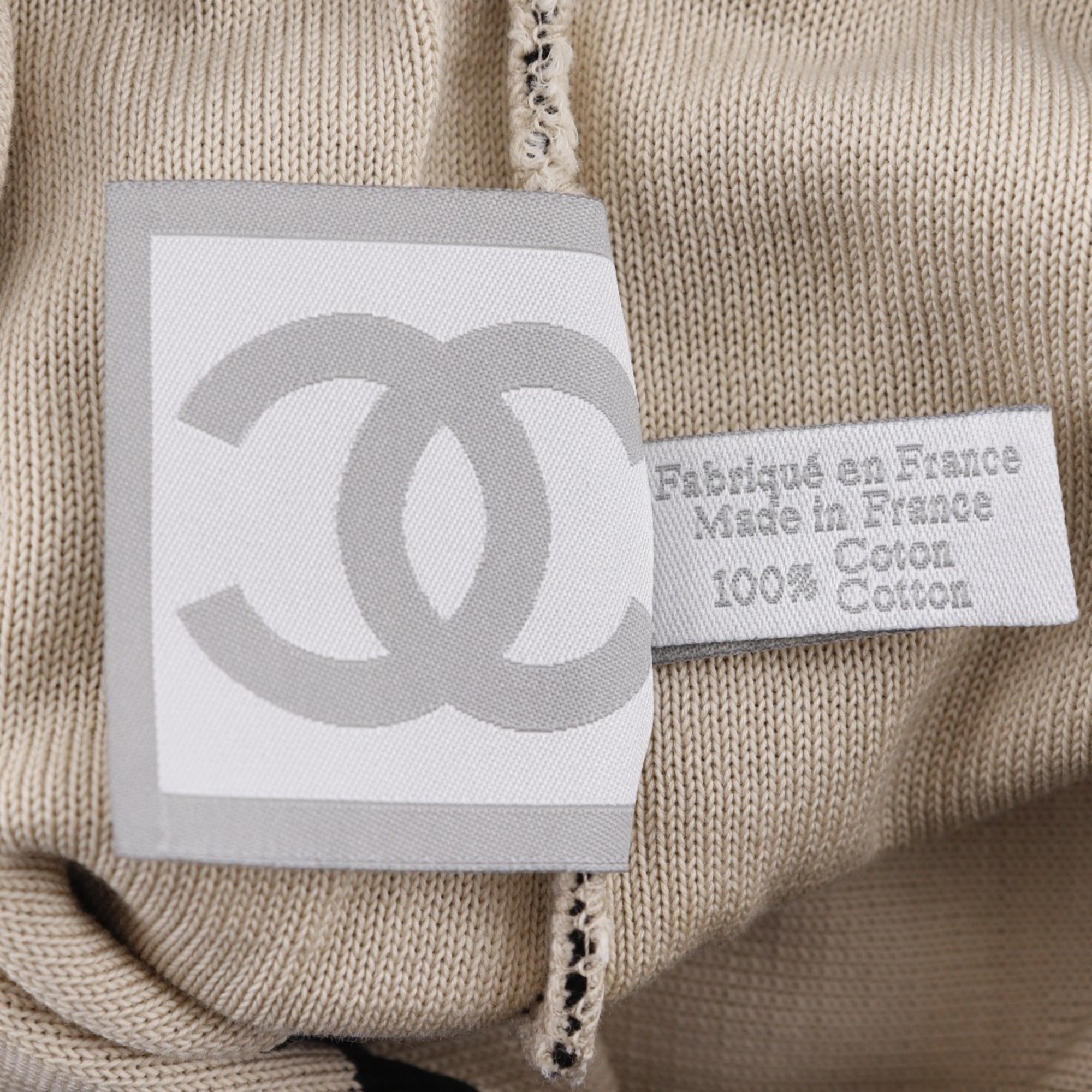 Chanel Black Cotton (Pre-Owned)
