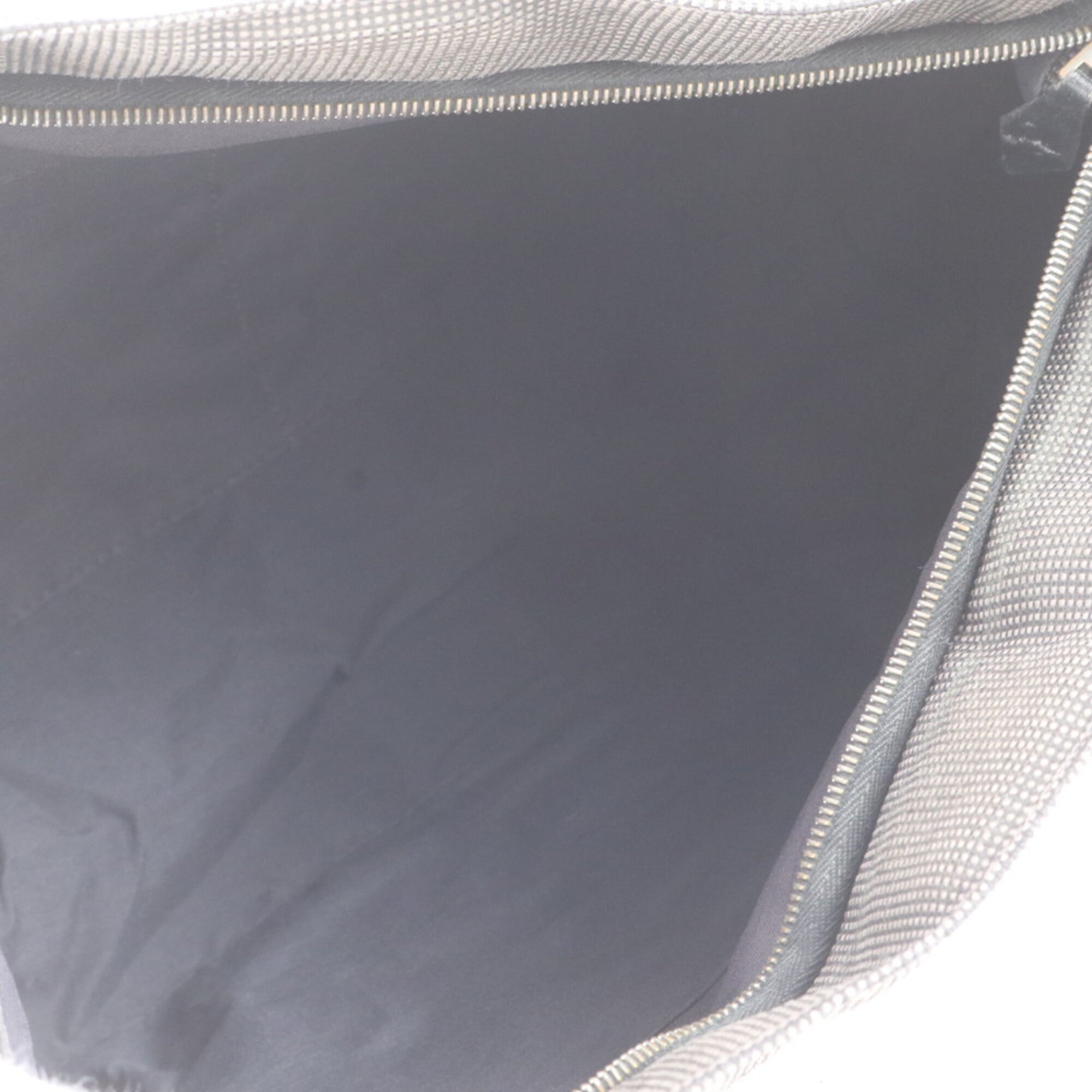 Hermes Gray Clutch Bag Pouch (Pre-Owned)