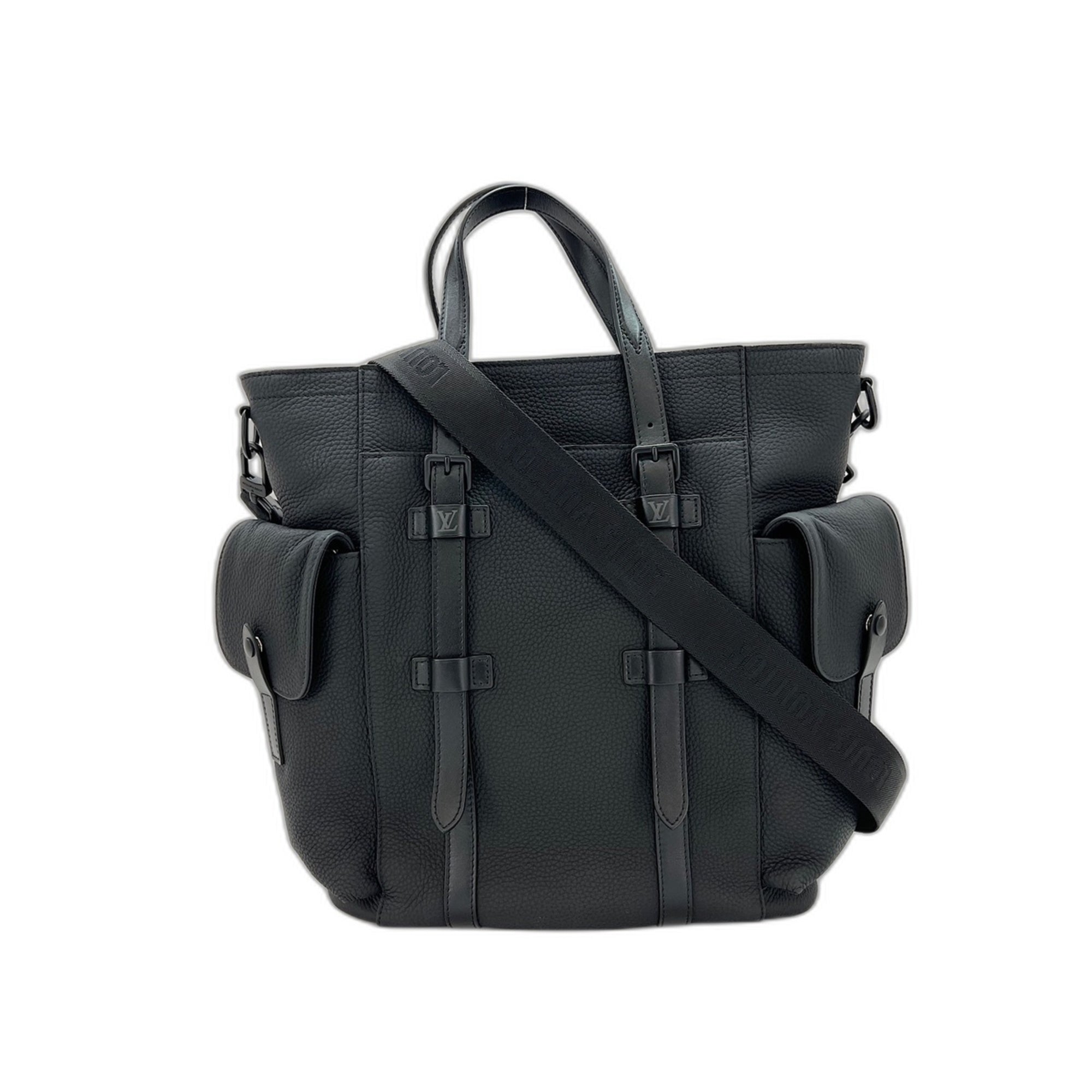 Louis Vuitton Black Handbag (Pre-Owned)