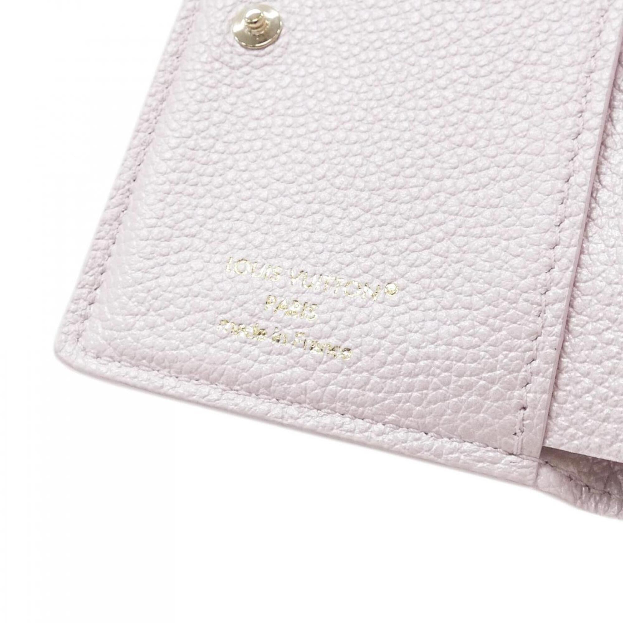 Louis Vuitton Pink Leather Wallet (Bi-Fold) (Pre-Owned)