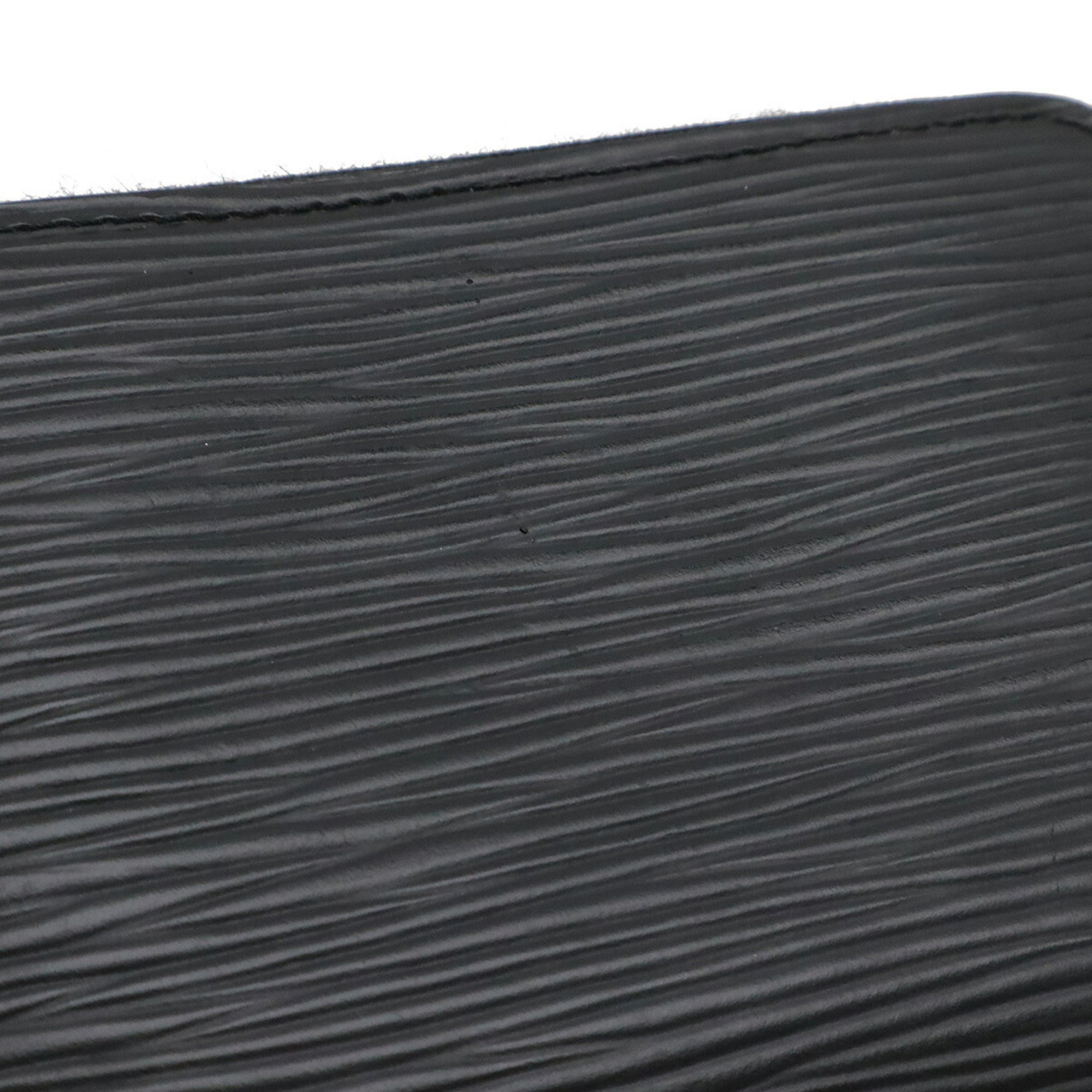 Louis Vuitton Black Noir Epi Leather Coin Purse/Coin Case (Pre-Owned)