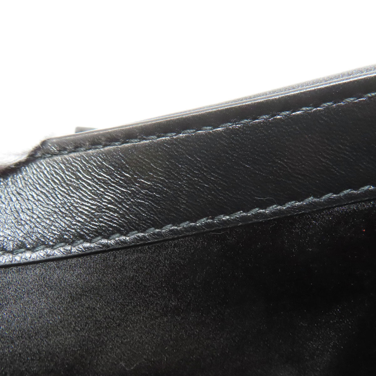 Gucci Horsebit Black Leather Handbag (Pre-Owned)