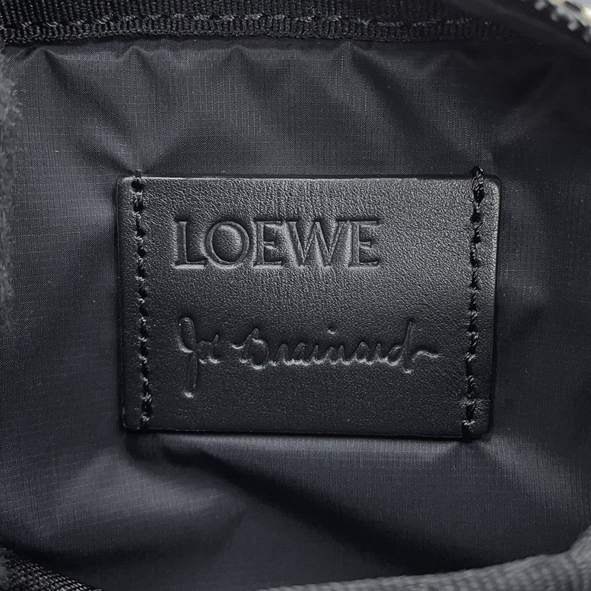 Loewe Black Multi-Color Nylon Leather Sling Bag (Pre-Owned)