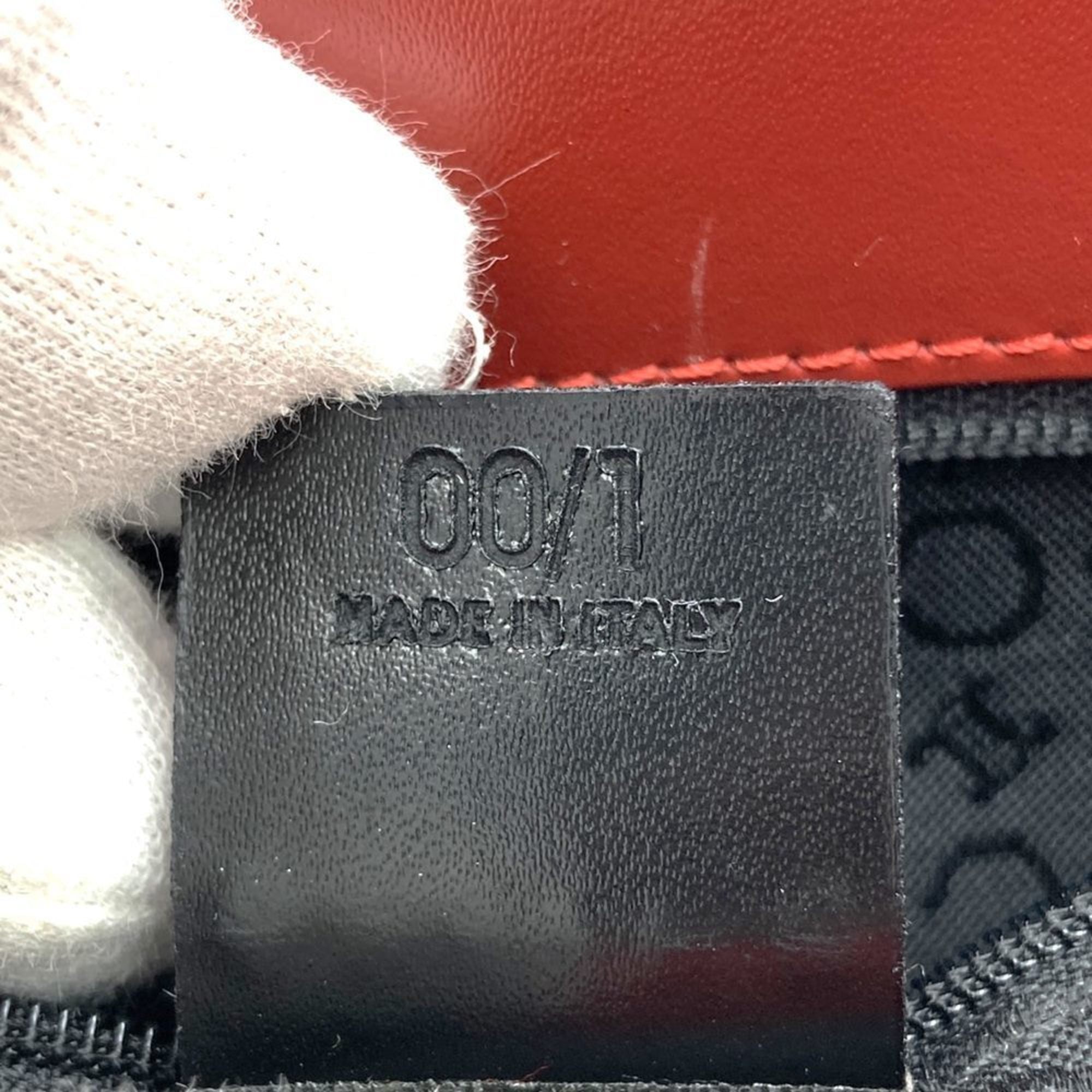 Celine Red Color Leather Handbag (Pre-Owned)
