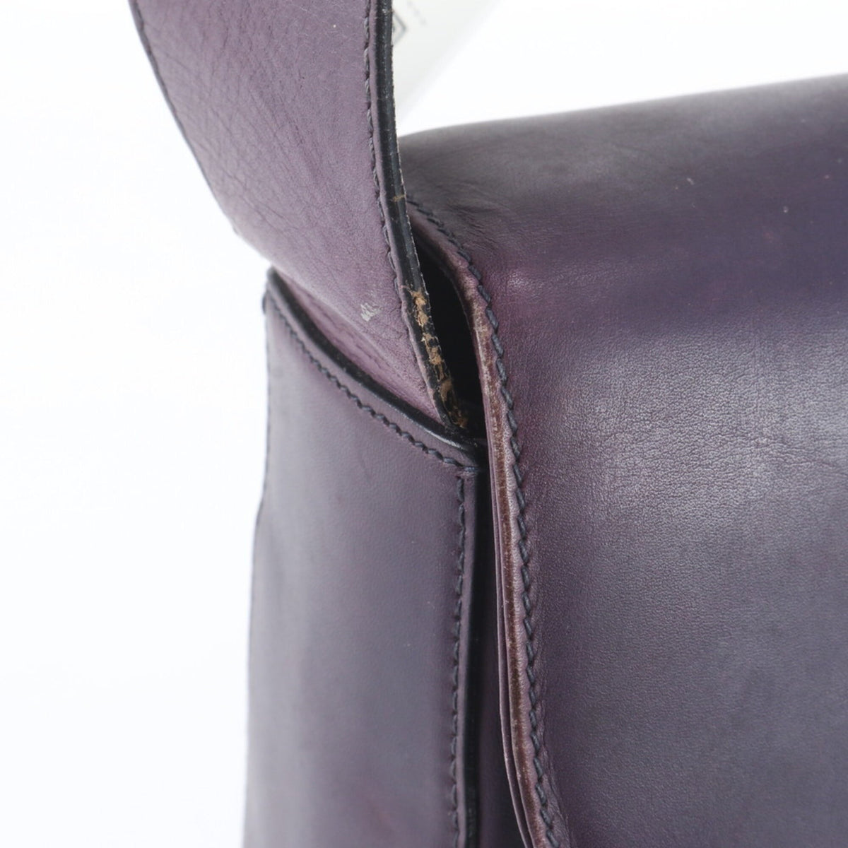 Salvatore Ferragamo Purple Leather Crossbody Bag Shoulder Bag (Pre-Owned)