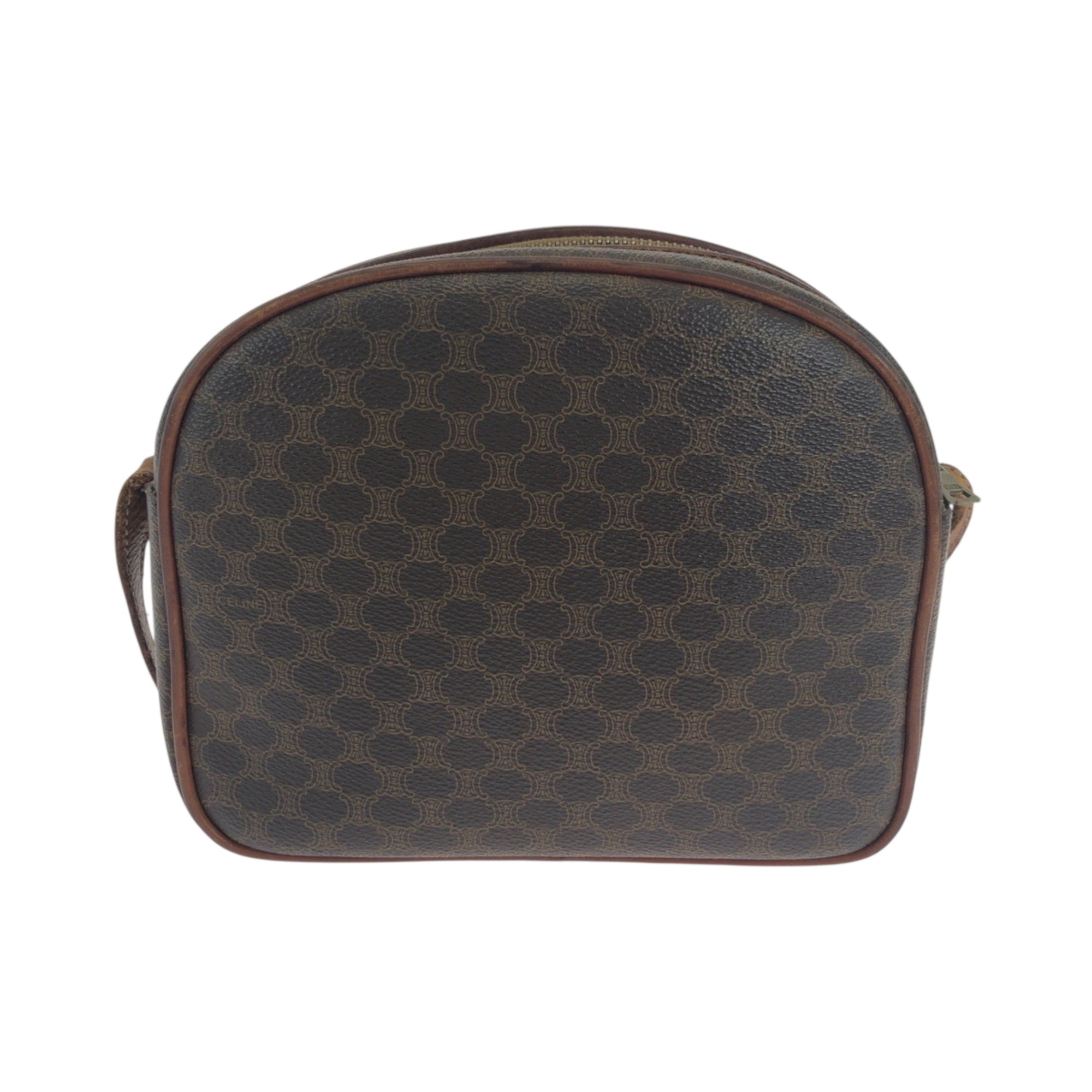Celine Brown Pvc Pochette Shoulder Bag (Pre-Owned)