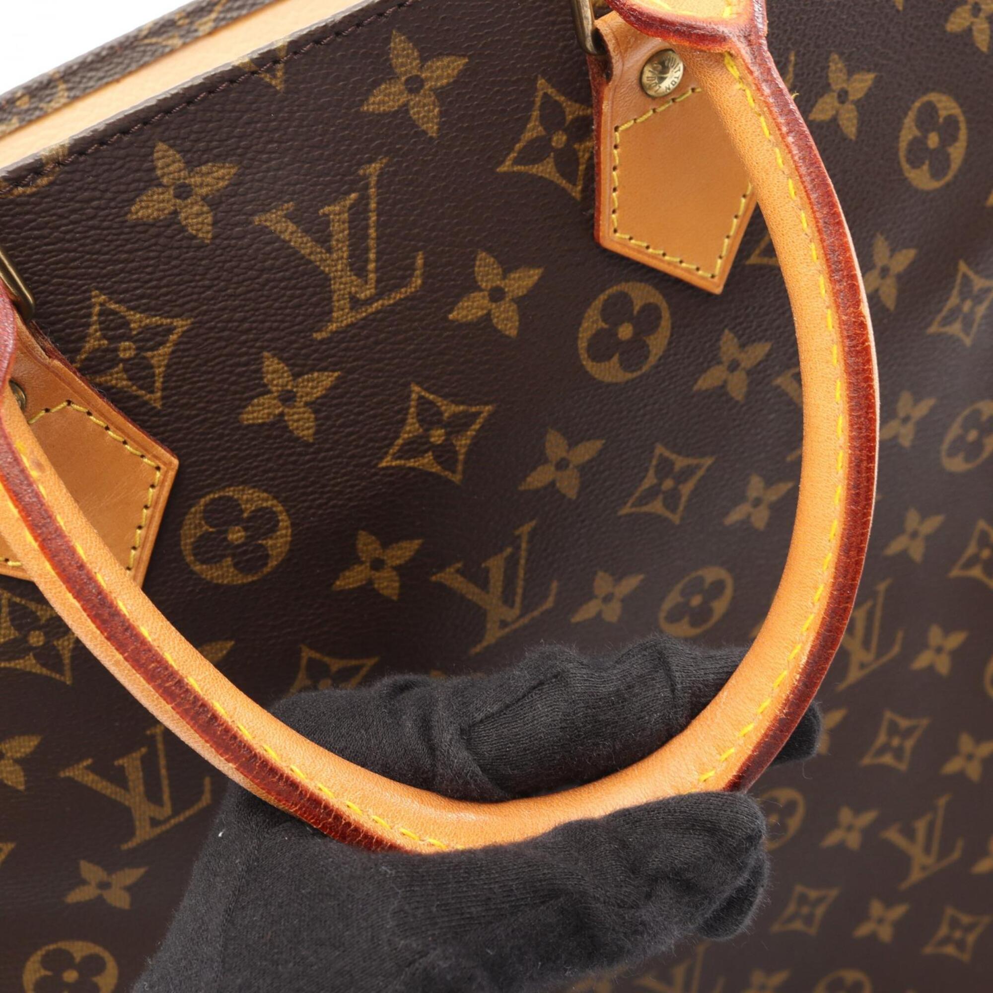 Louis Vuitton Brown Monogram Monogram Handbag Tote Bag (Pre-Owned)