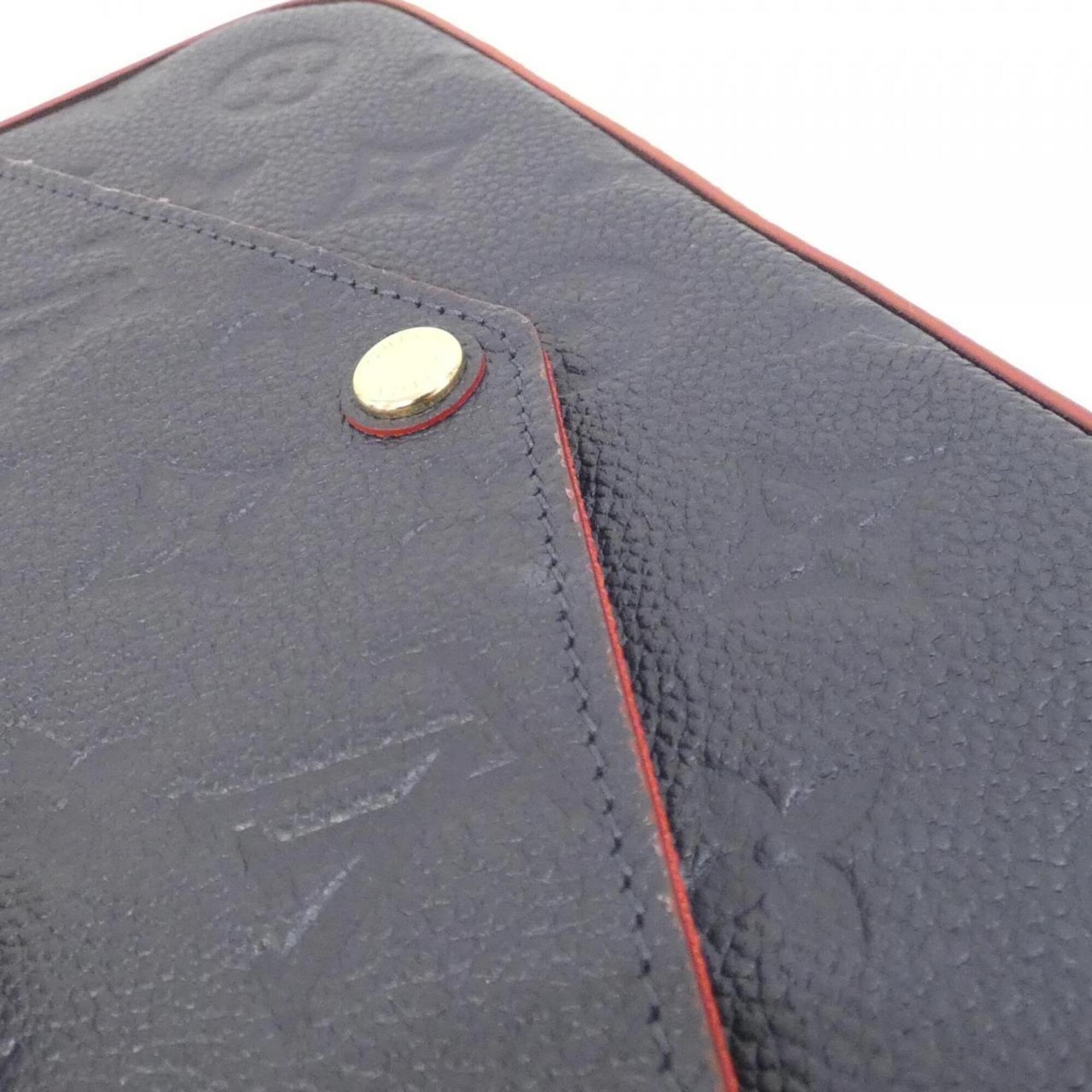 Louis Vuitton Monogram Empreinte Marine Rouge Monogram Empreinte Pochette Shoulder Bag (Pre-Owned)