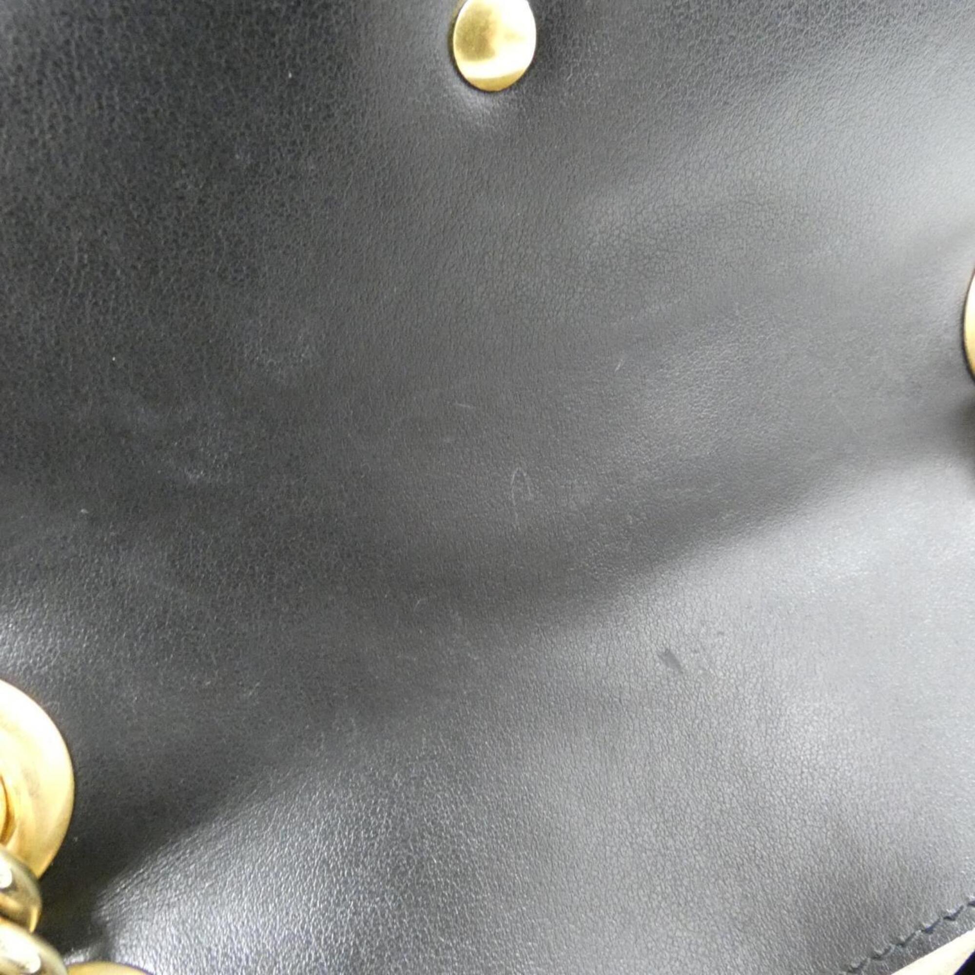 Gucci Black Quilting Leather Shoulder Bag (Pre-Owned)