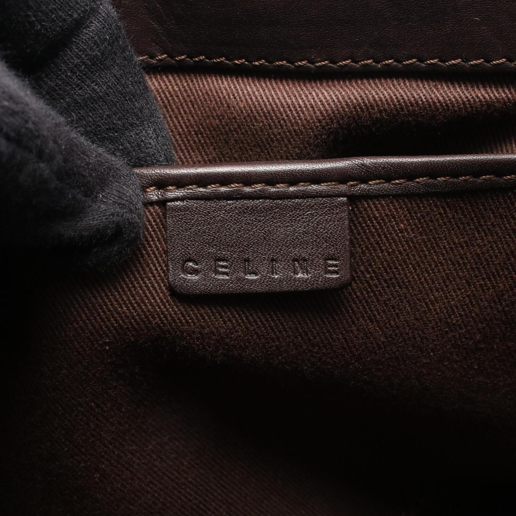 Celine Brown Leather Handbag (Pre-Owned)