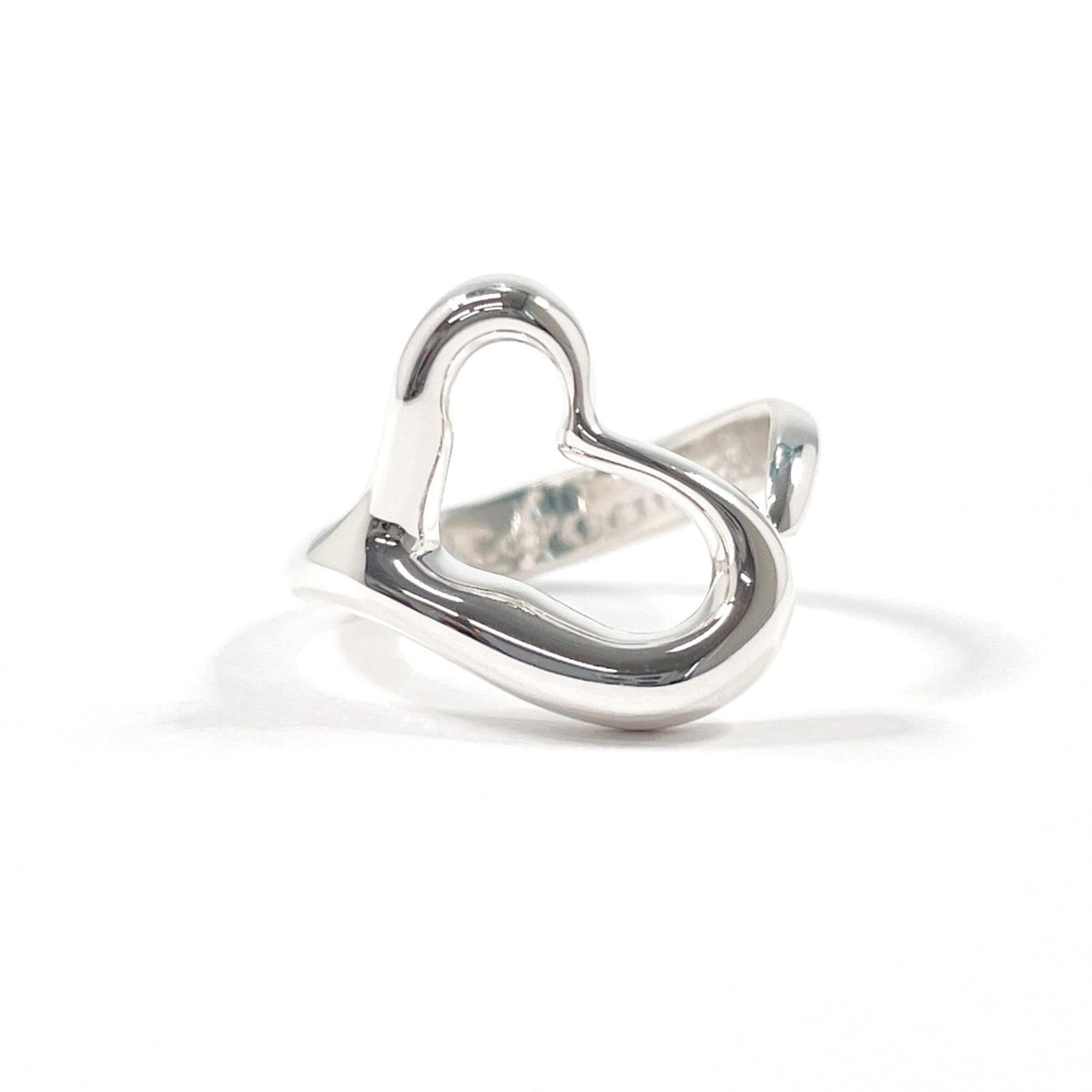 Tiffany Silver Silver 925 Band Ring (Pre-Owned)