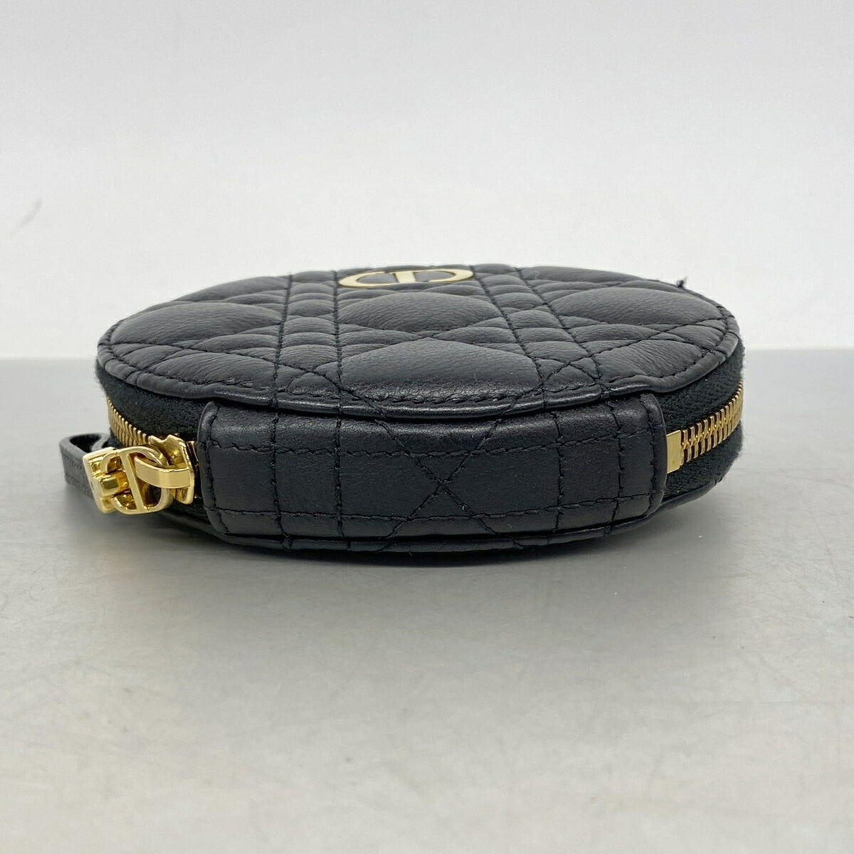 Christian Dior Black Leather Shoulder Bag (Pre-Owned)