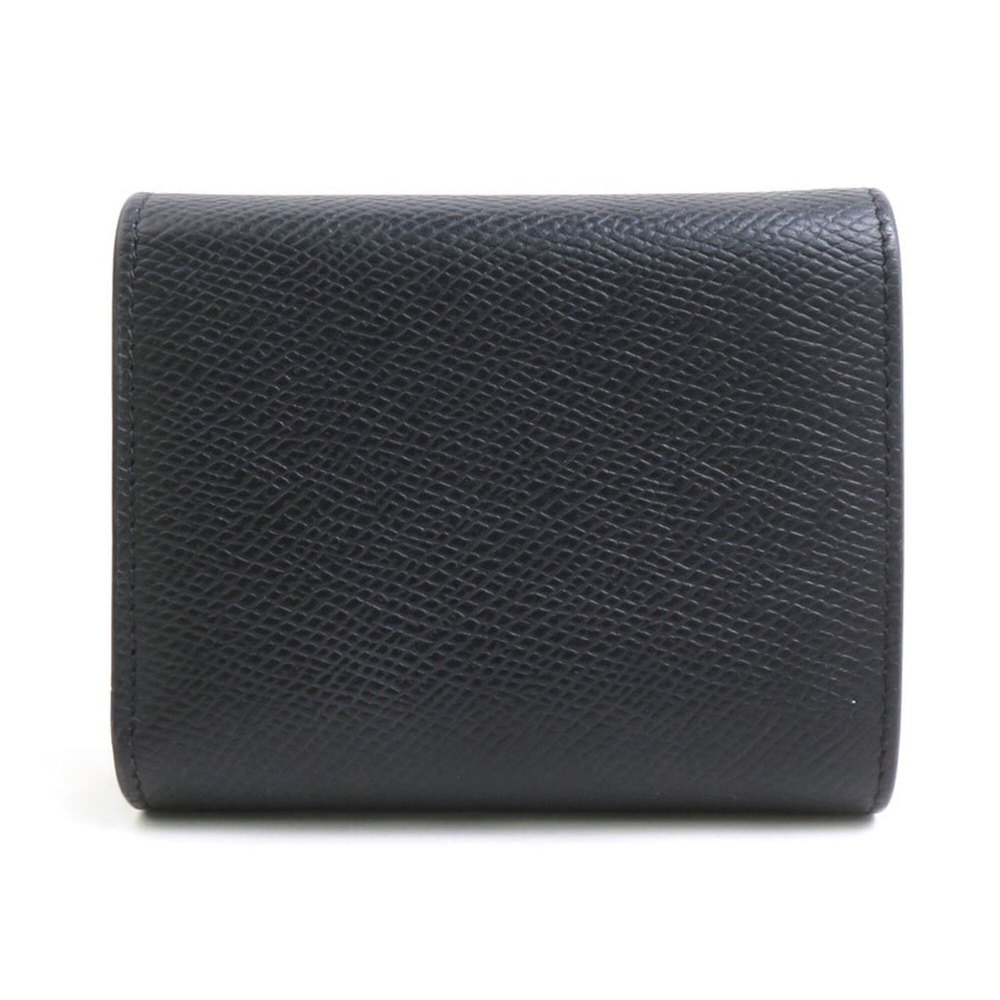 Celine Black Leather Wallet (Tri-Fold) (Pre-Owned)