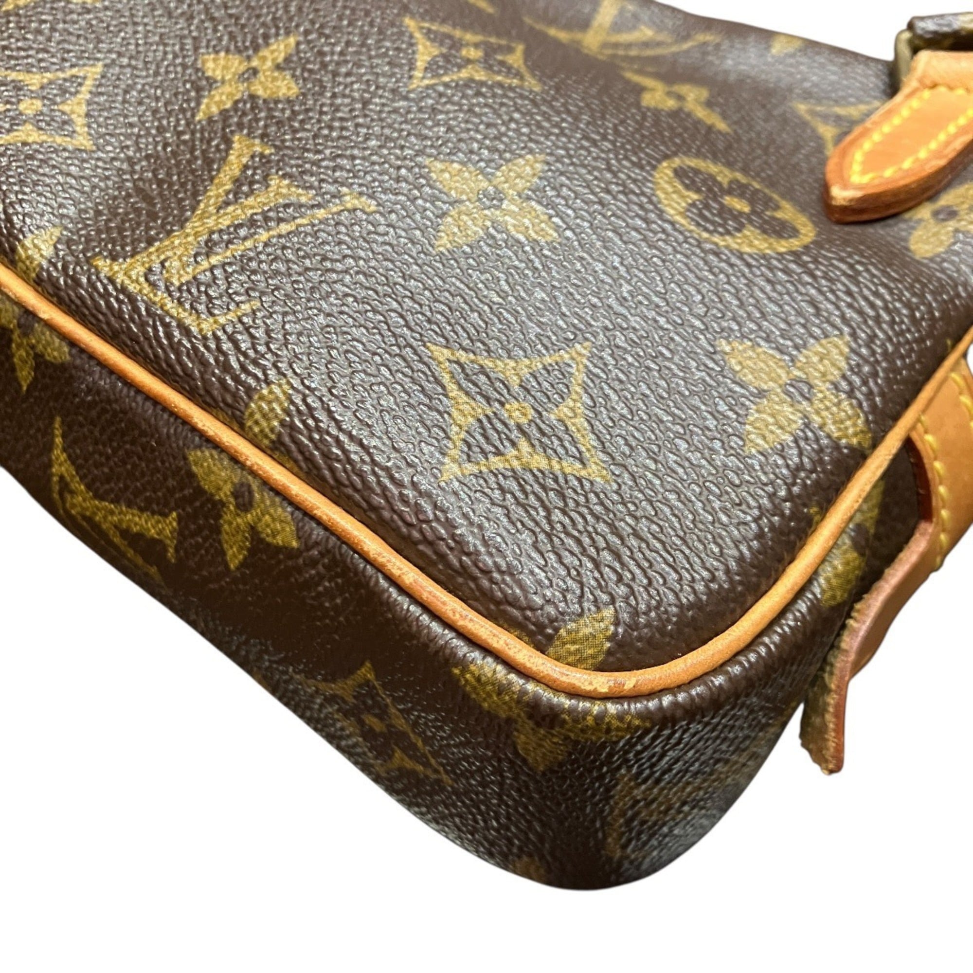 Louis Vuitton Brown Galle Monogram Monogram Shoulder Bag (Pre-Owned)