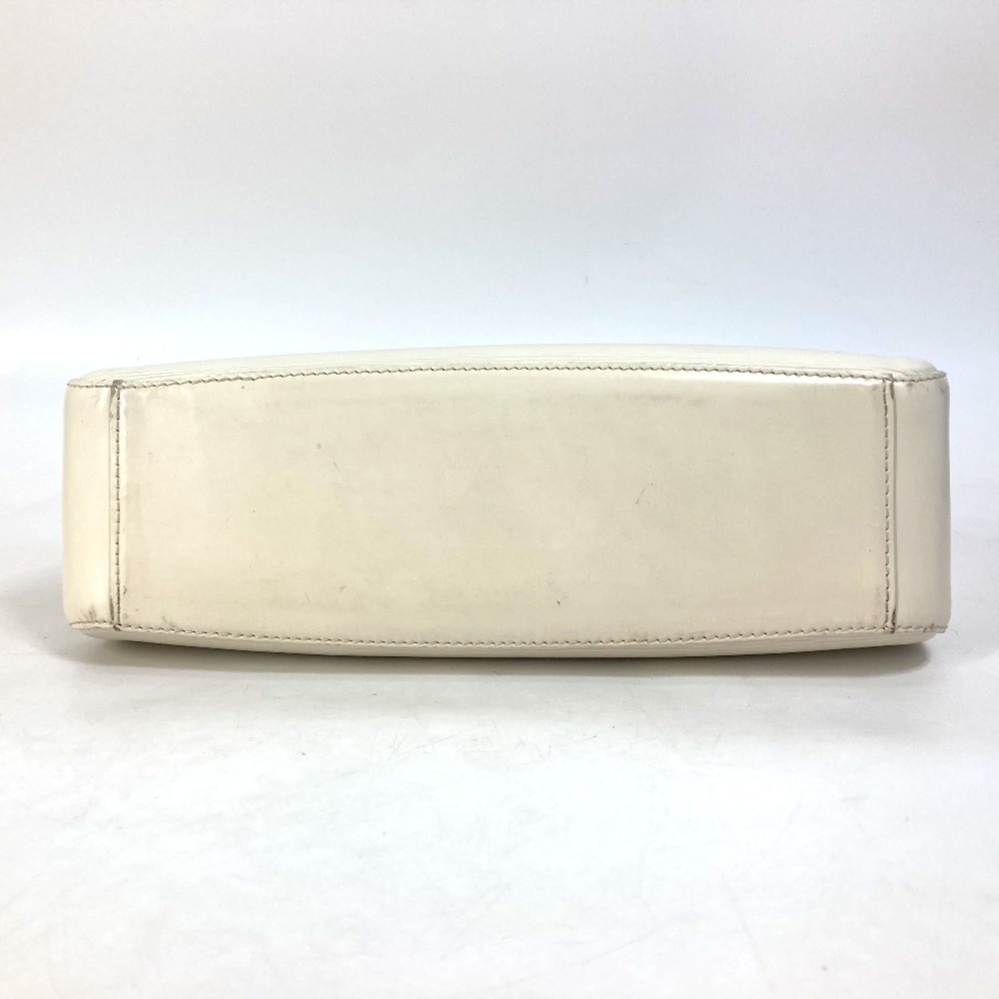 Louis Vuitton Epi Lv Off White White Epi Leather Boston Bag Handbag (Pre-Owned)
