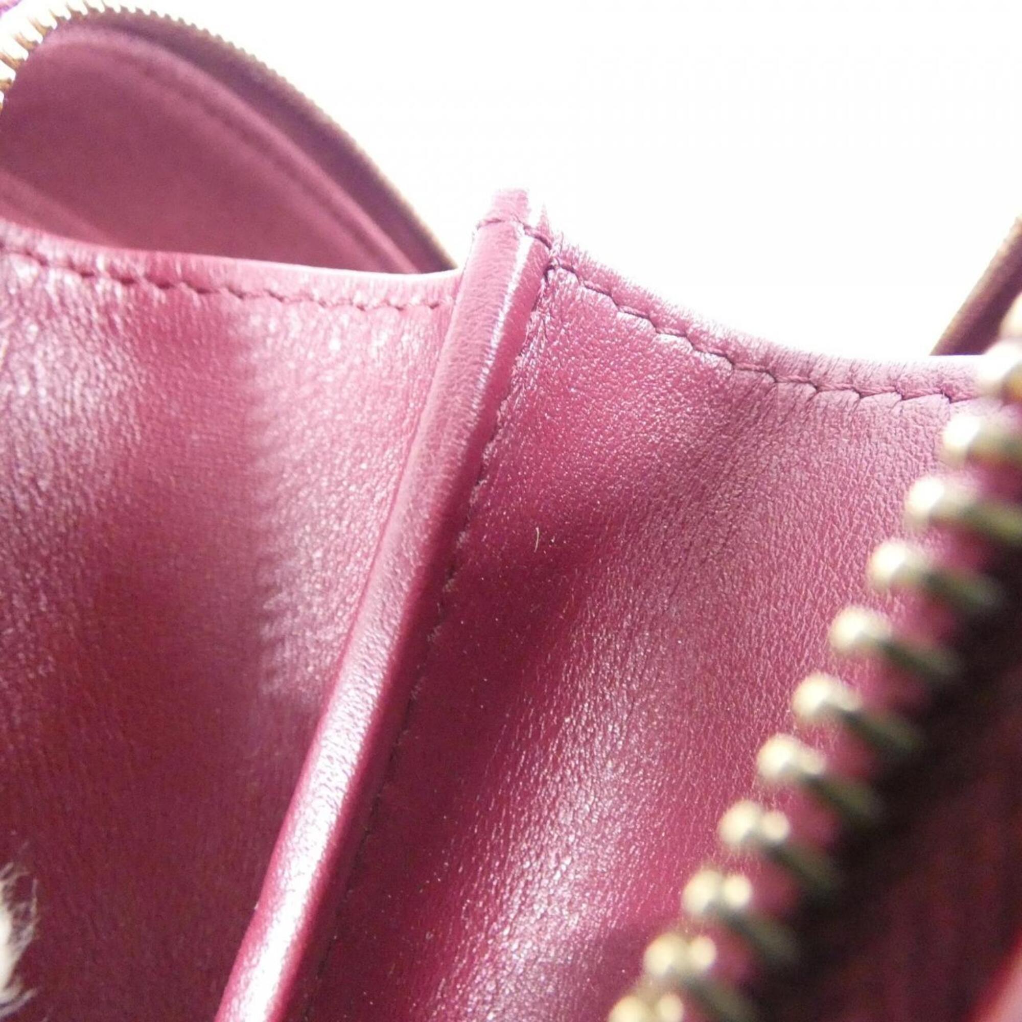 Chanel Bordeaux Grained Calfskin Shoulder Bag (Pre-Owned)
