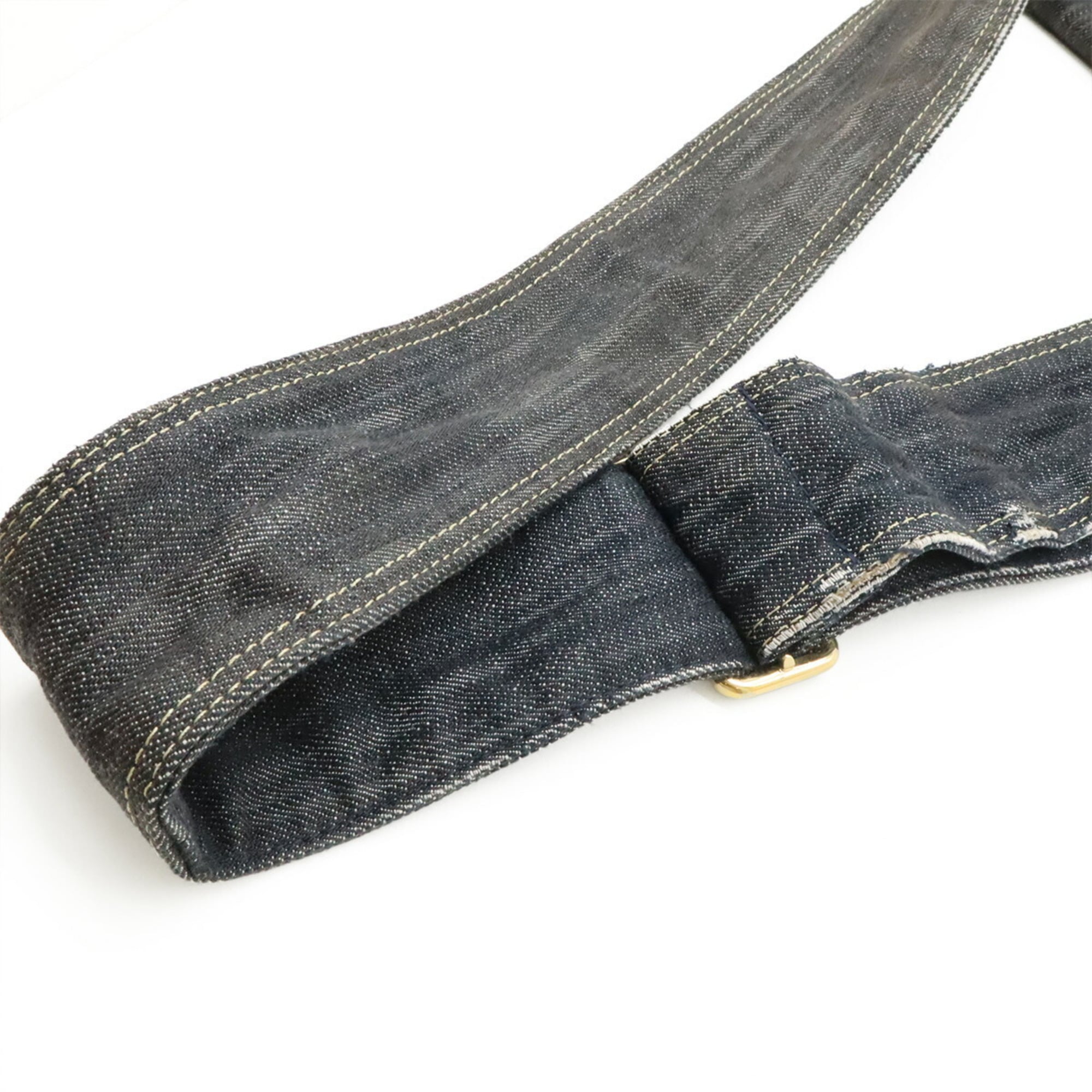 Chanel Denim Denim Shoulder Bag (Pre-Owned)