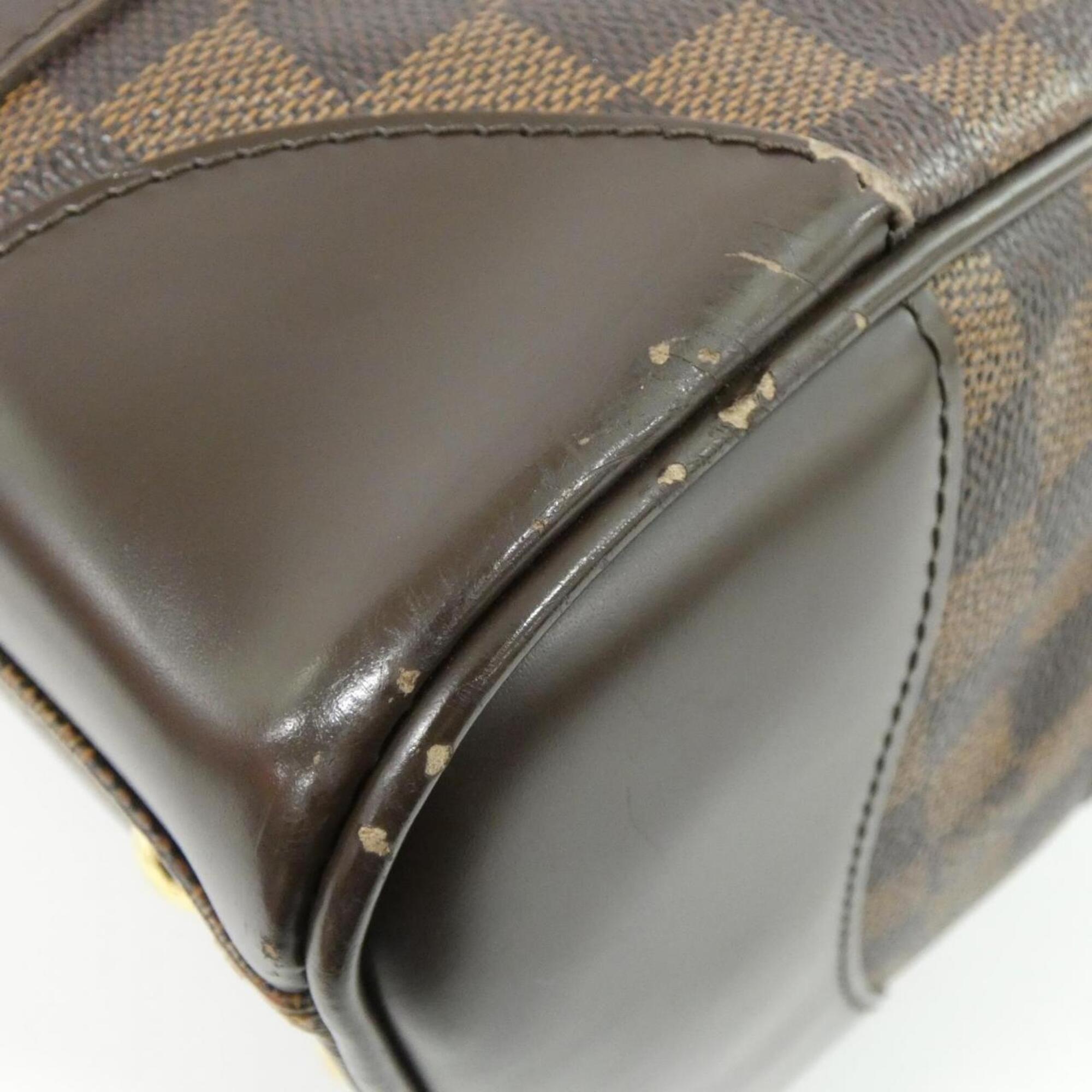 Louis Vuitton Damier Canvas Ebene Damier Canvas Handbag (Pre-Owned)