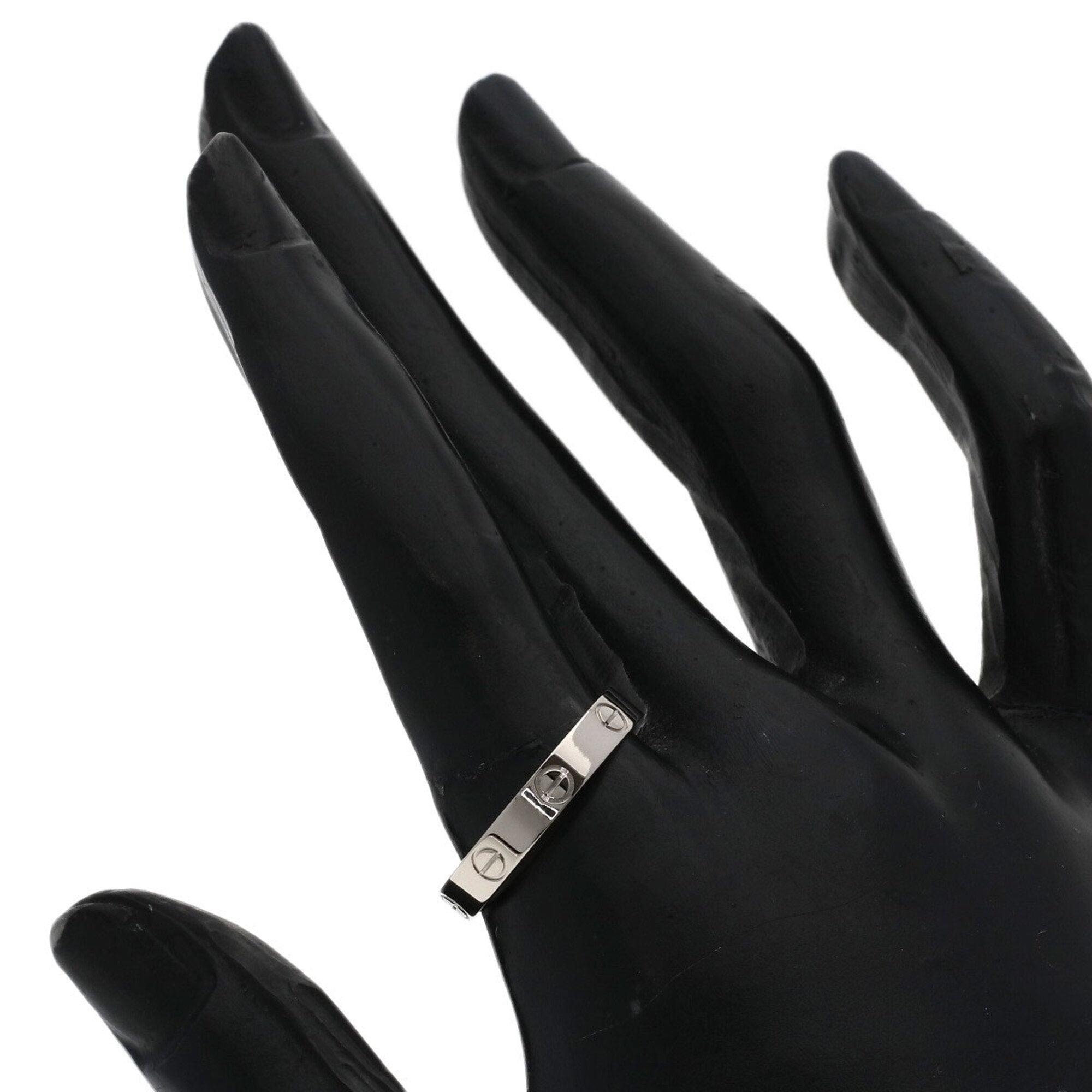 Cartier Love White Gold (18K) Band Ring (Pre-Owned)