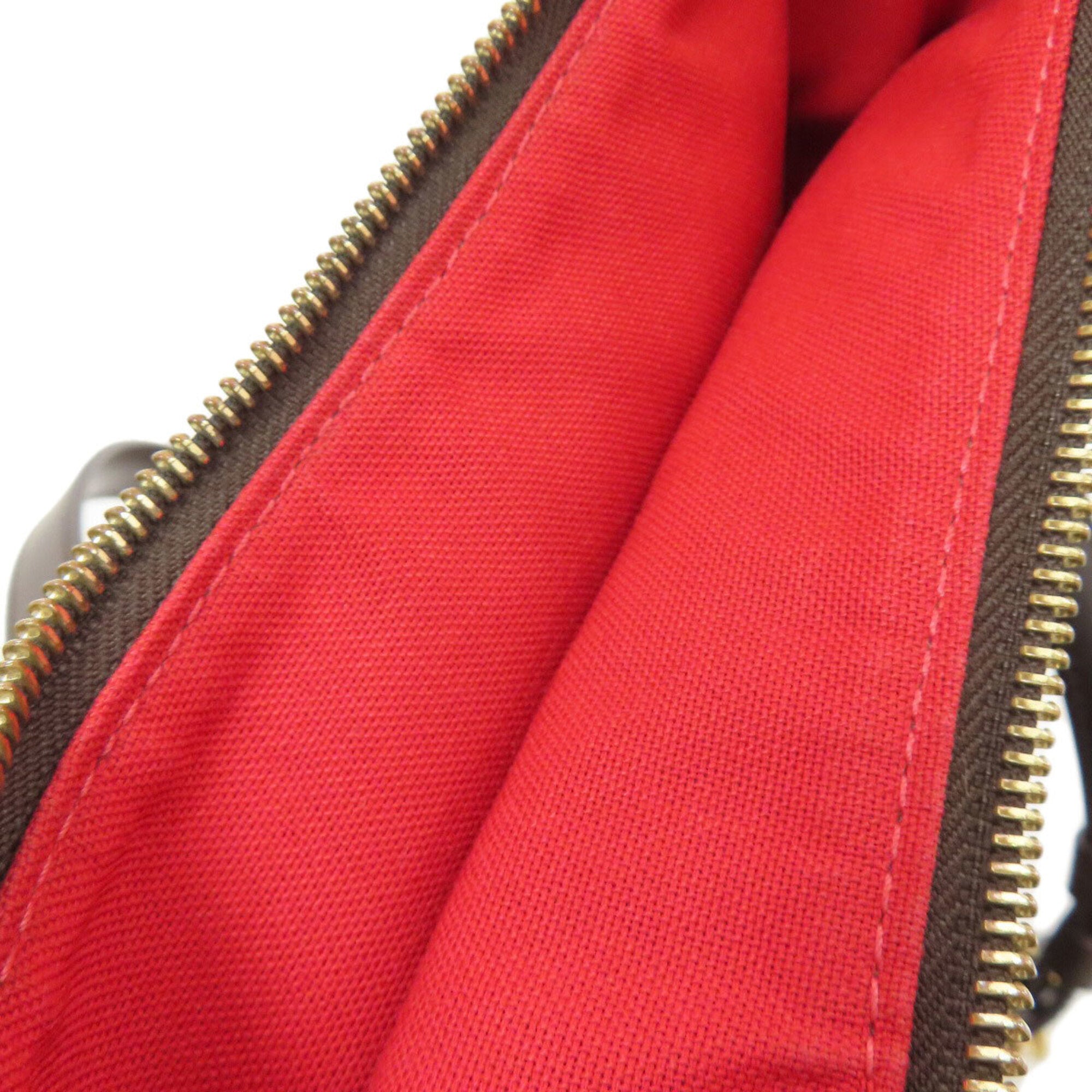 Louis Vuitton Damier Damier Canvas Ebene Damier Canvas Shoulder Bag (Pre-Owned)
