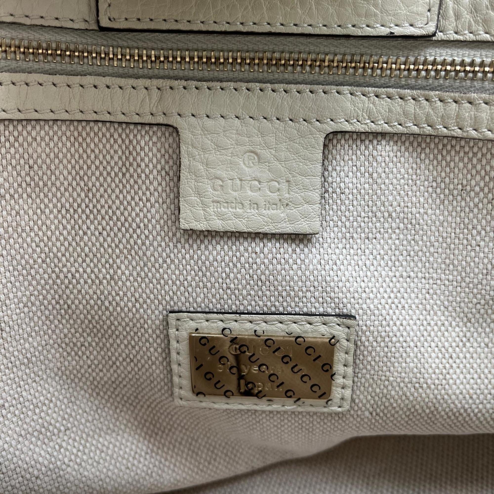 Gucci Multi-Color Leather Handbag Tote Bag (Pre-Owned)