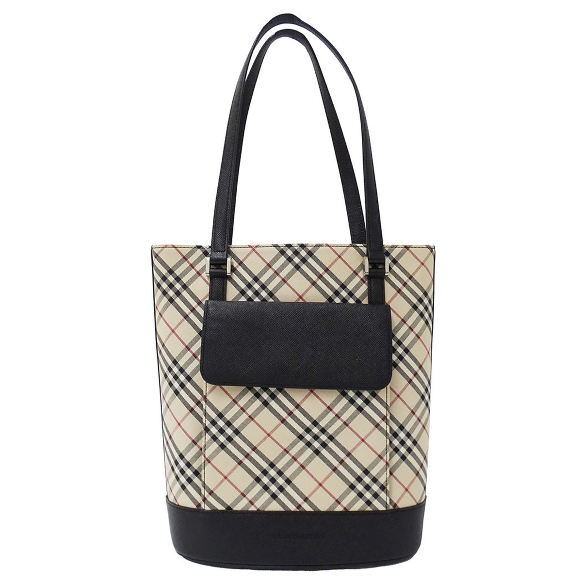 Burberry Beige Canvas Tote Bag (Pre-Owned)