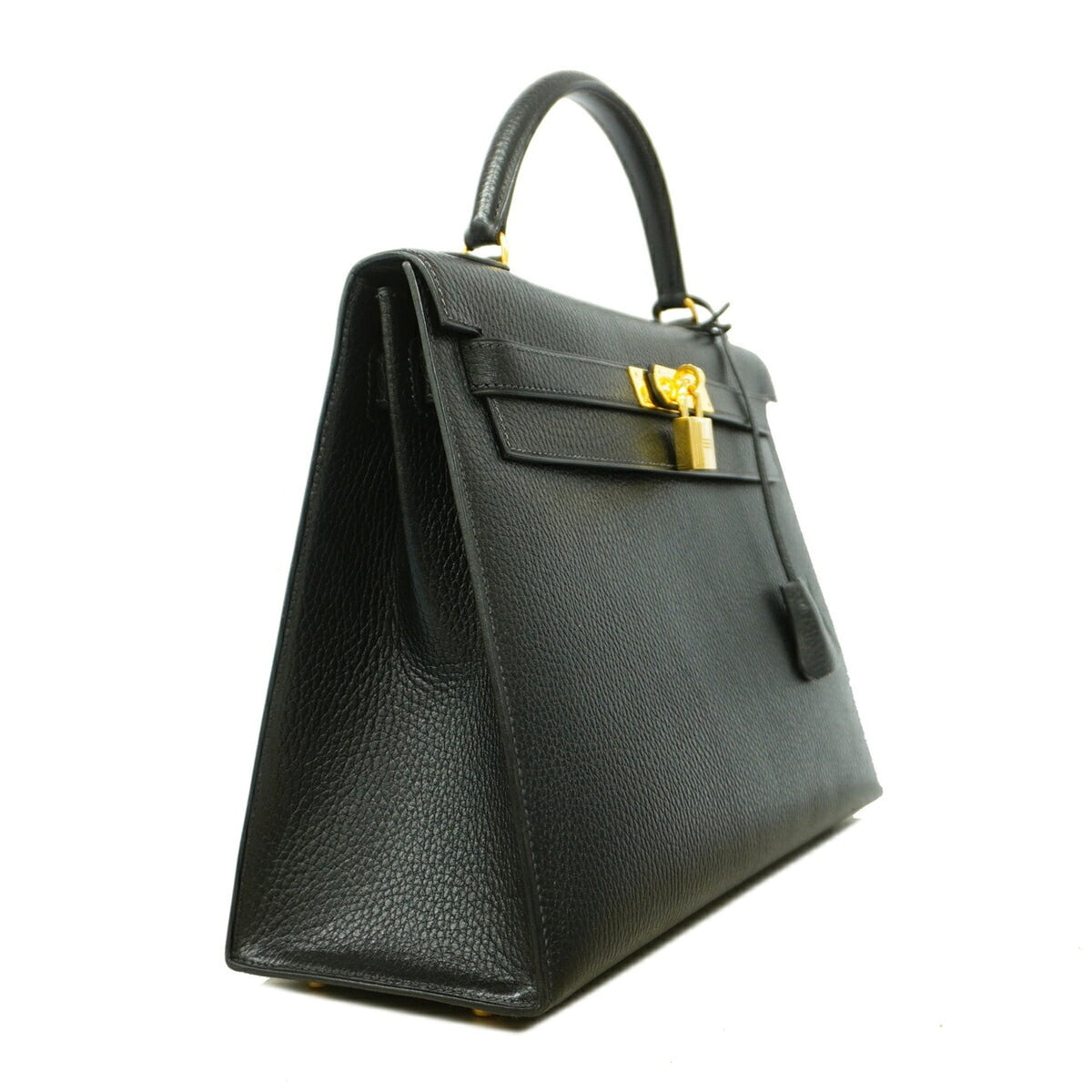 Hermes Black Ardennes Leather Handbag (Pre-Owned)