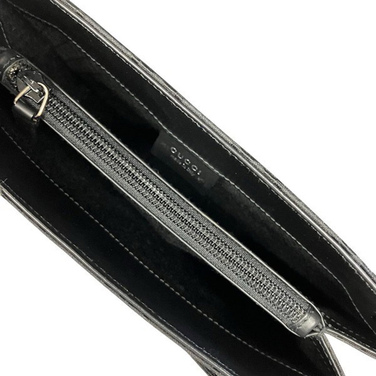 Gucci Black Gg Canvas Shoulder Bag (Pre-Owned)