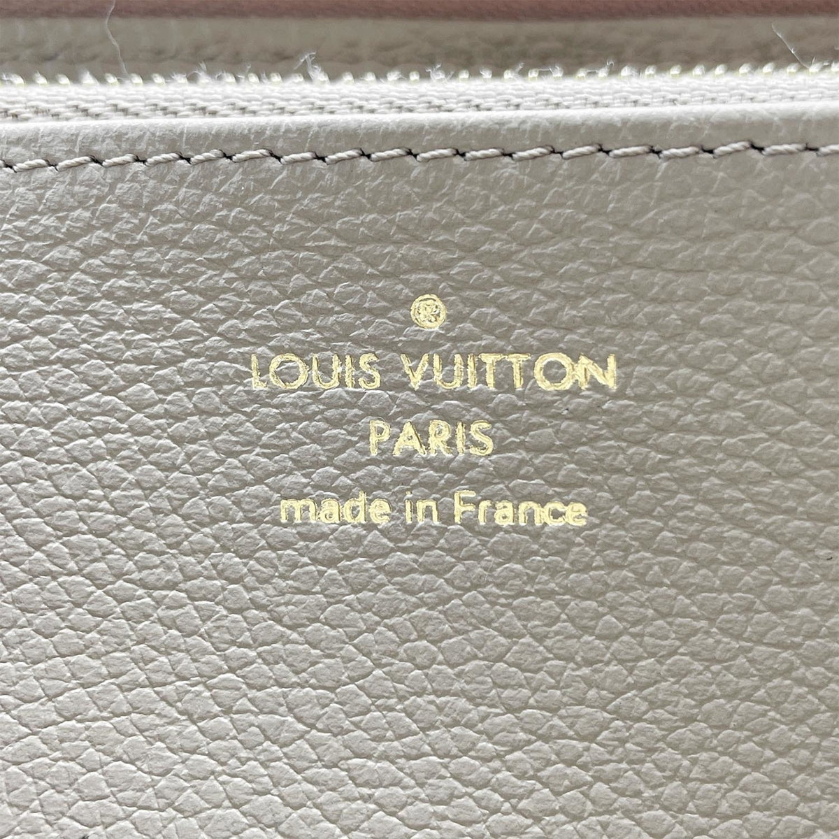 Louis Vuitton Beige Monogram Empreinte Long Wallet (Bi-Fold) (Pre-Owned)
