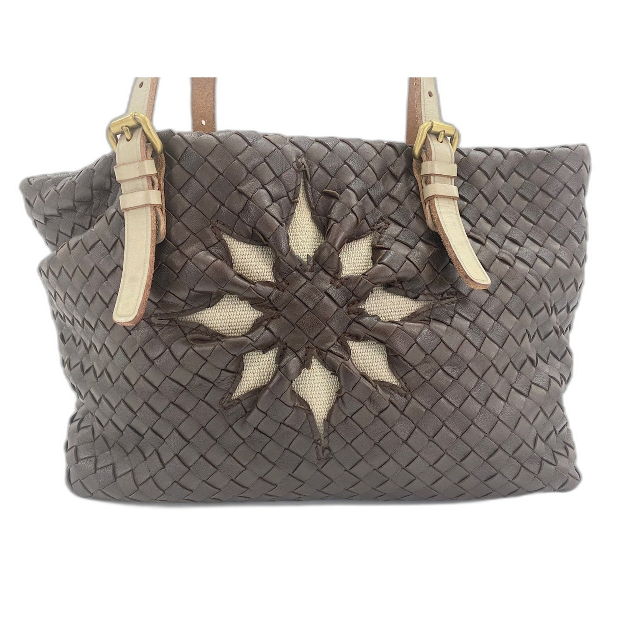 Bottega Veneta Brown Shoulder Bag (Pre-Owned)