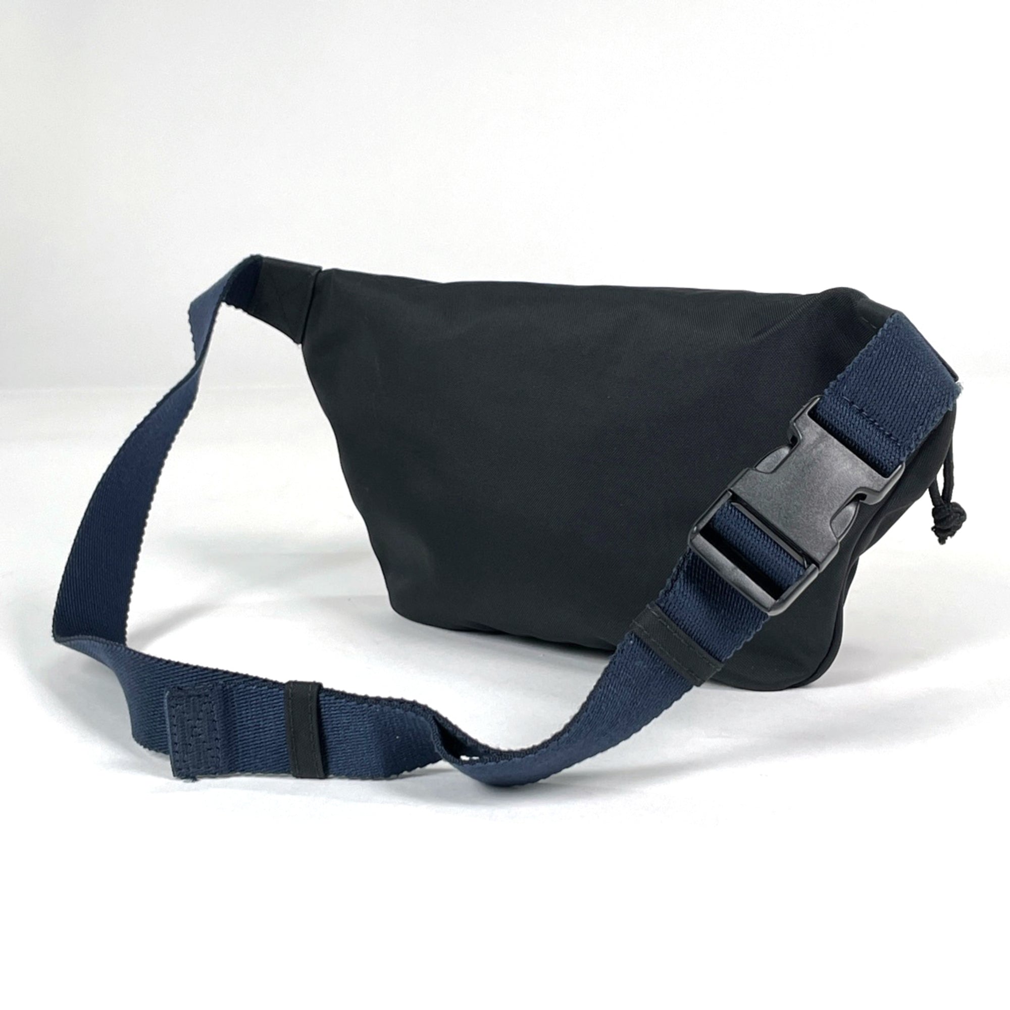 Balenciaga Black Navy Nylon Sling Bag (Pre-Owned)