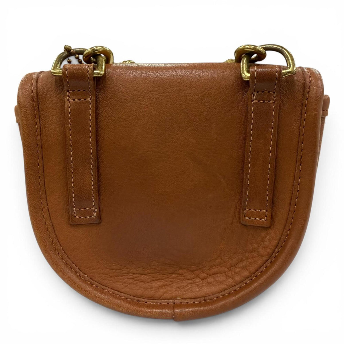 Coach Brown Leather Shoulder Bag (Pre-Owned)