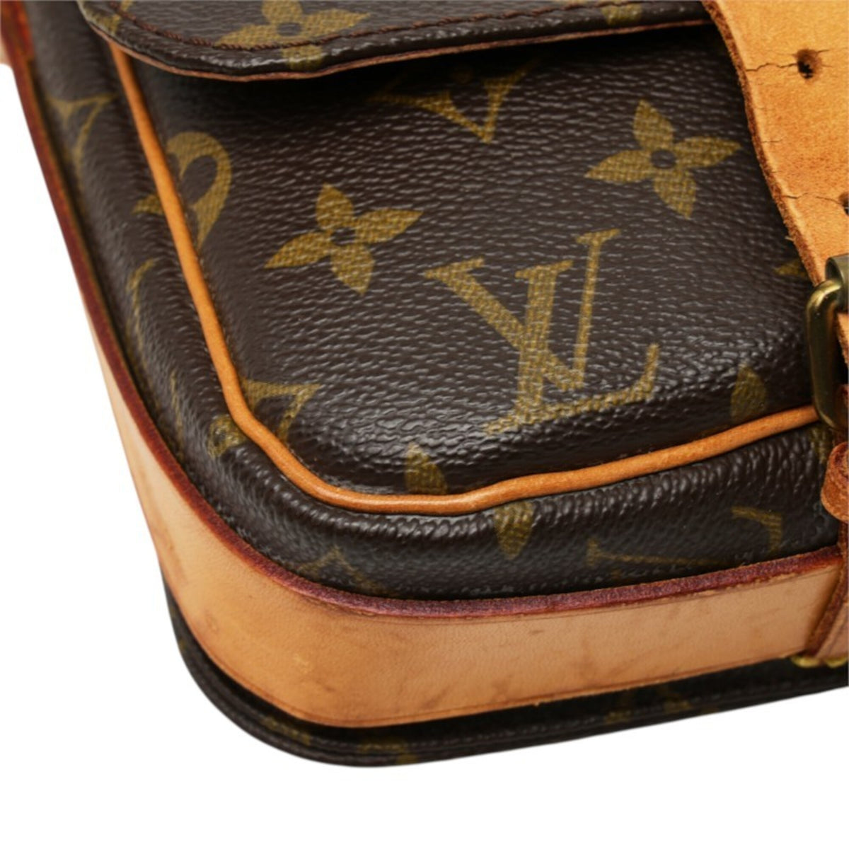 Louis Vuitton Monogram Brown Pvc Leather Shoulder Bag (Pre-Owned)